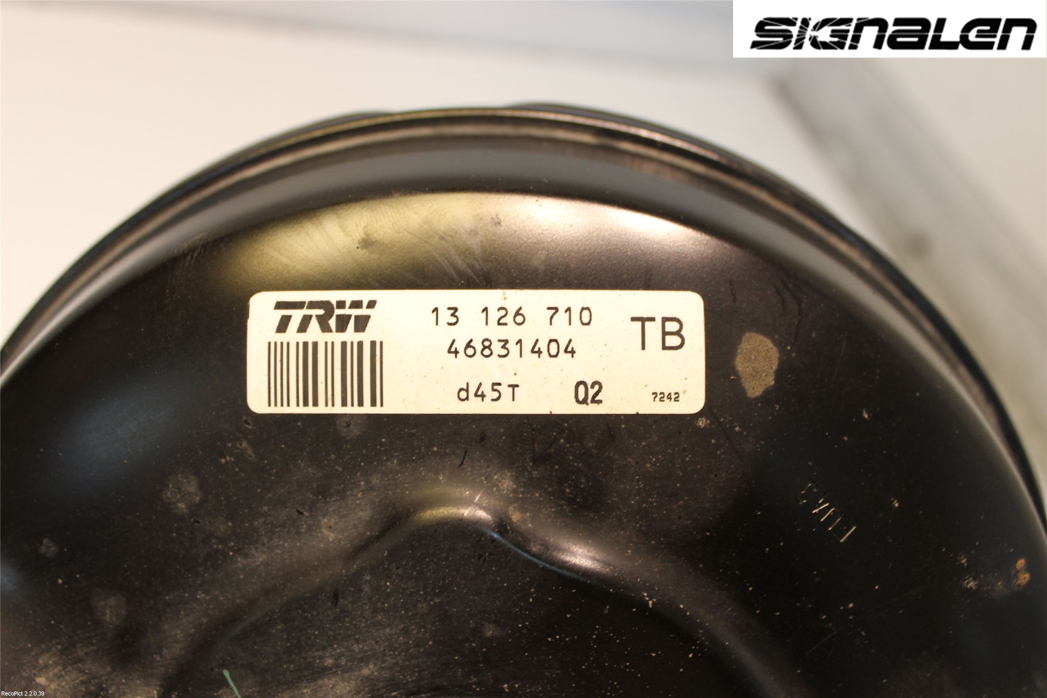 Saab 9-3 VER2/VER3 08-15 Bremseservo