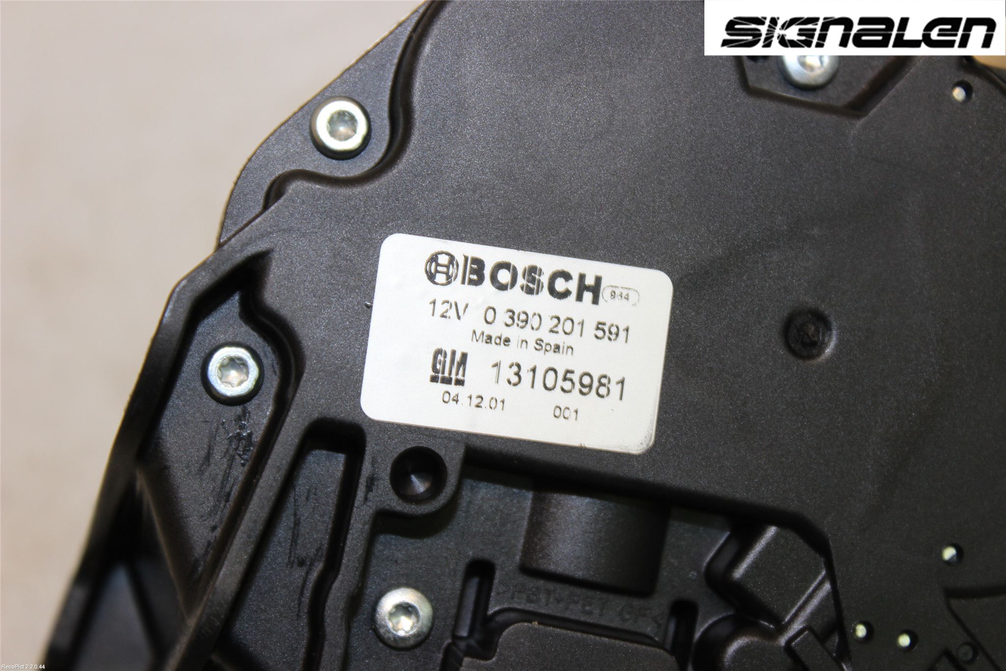 Opel ASTRA H 04-12 Viskermotor Bakluke