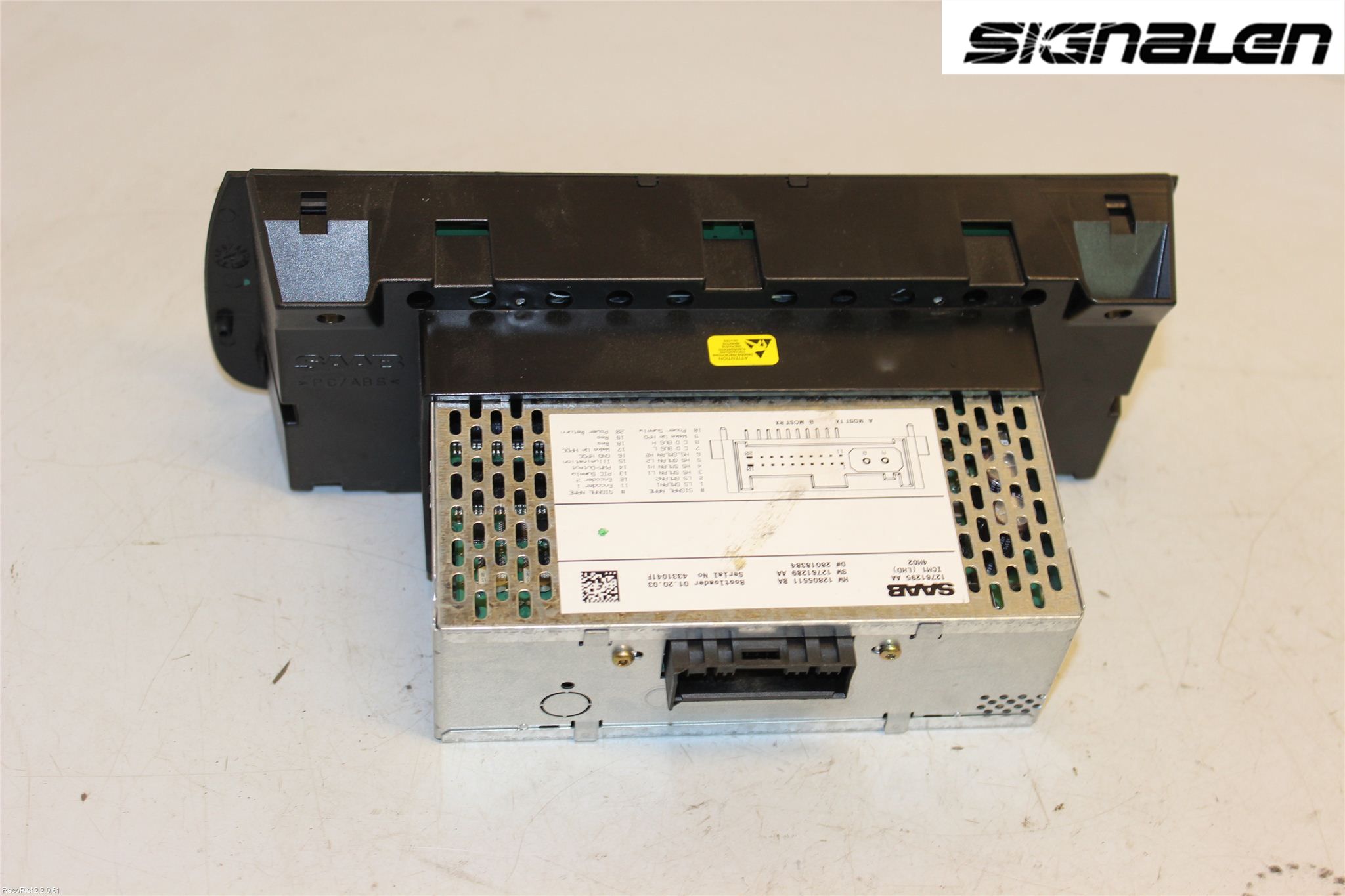 Saab 9-3 VER 2 Stereo Radio