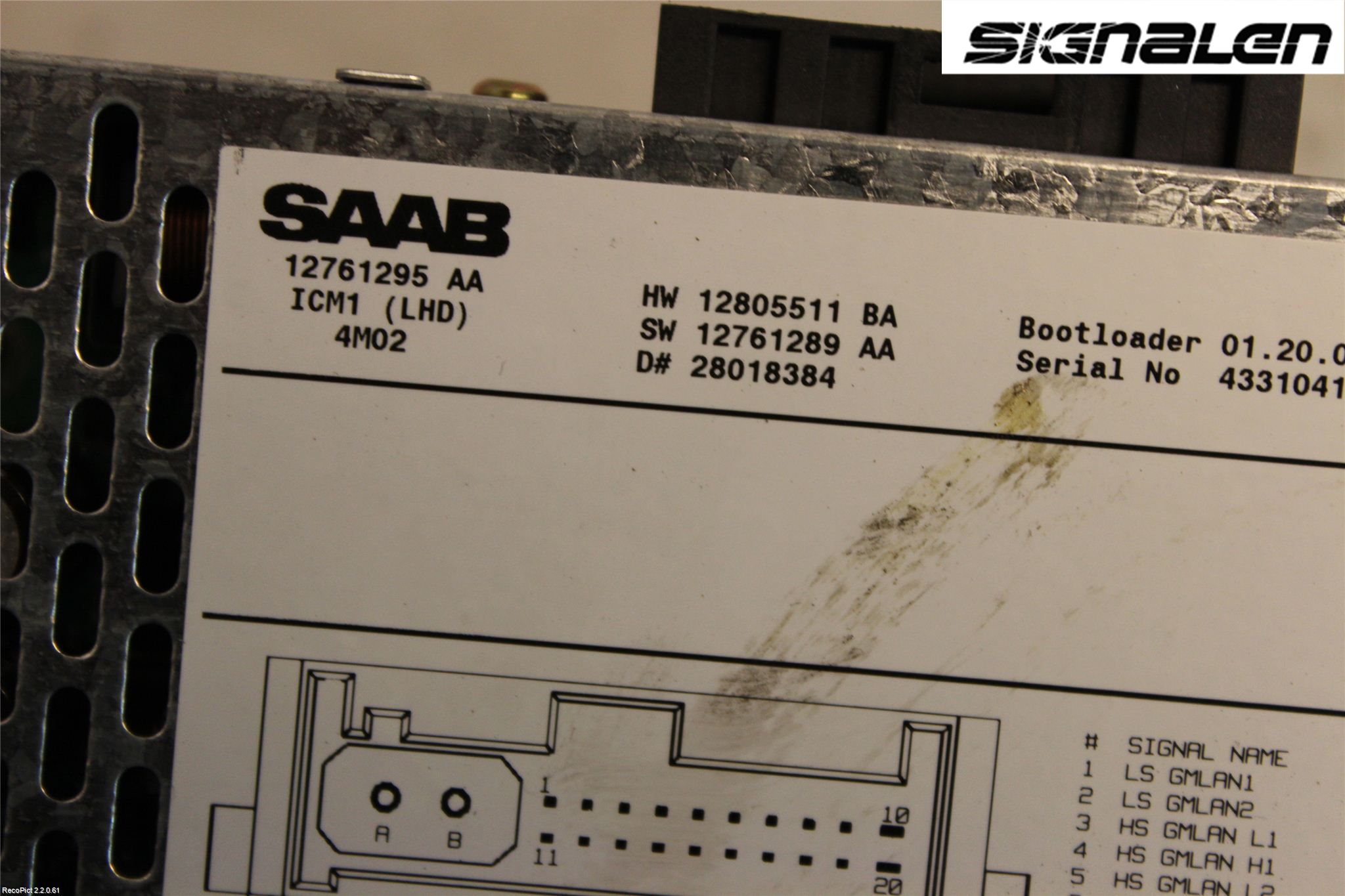 Saab 9-3 VER 2 Stereo Radio