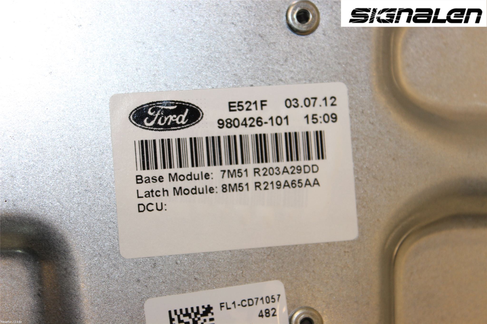 Ford KUGA 08-12 Vindusheis