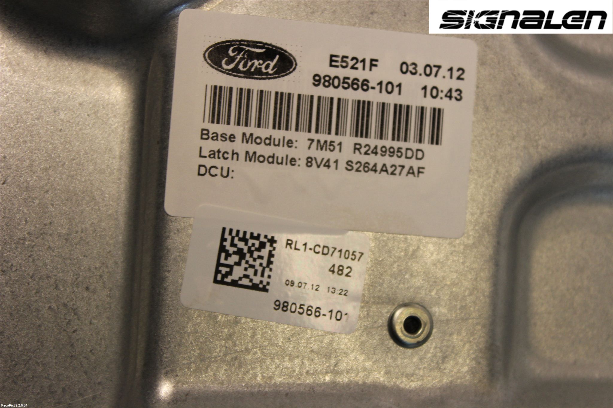 Ford KUGA 08-12 Vindusheis