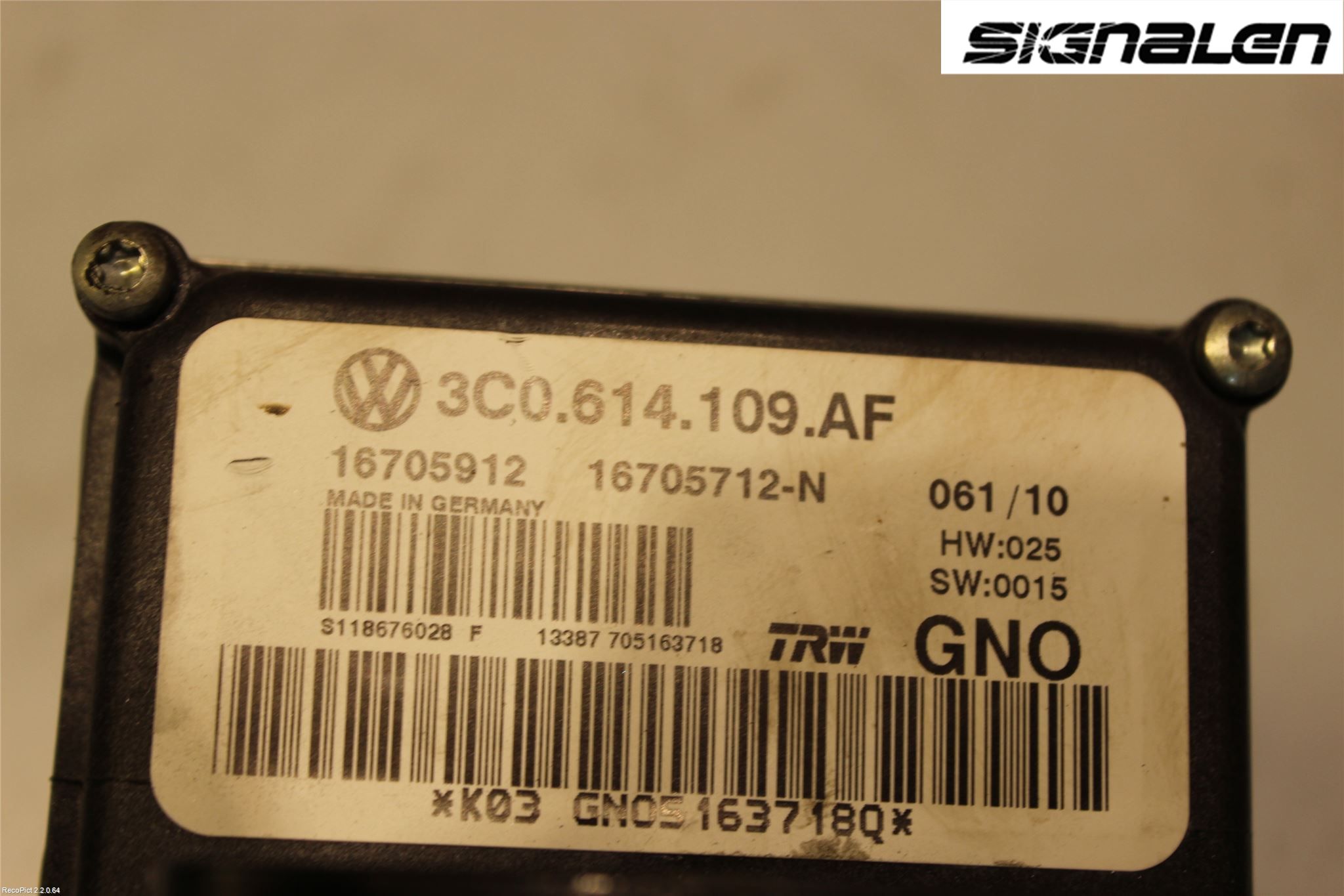 Volkswagen VW PASSAT 05-11 Abs Hydraulikkaggregat