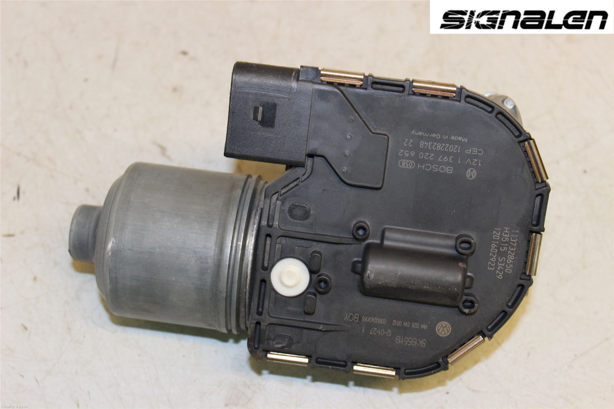 Volkswagen VW GOLF VI 09-13 Viskermotor Frontrute