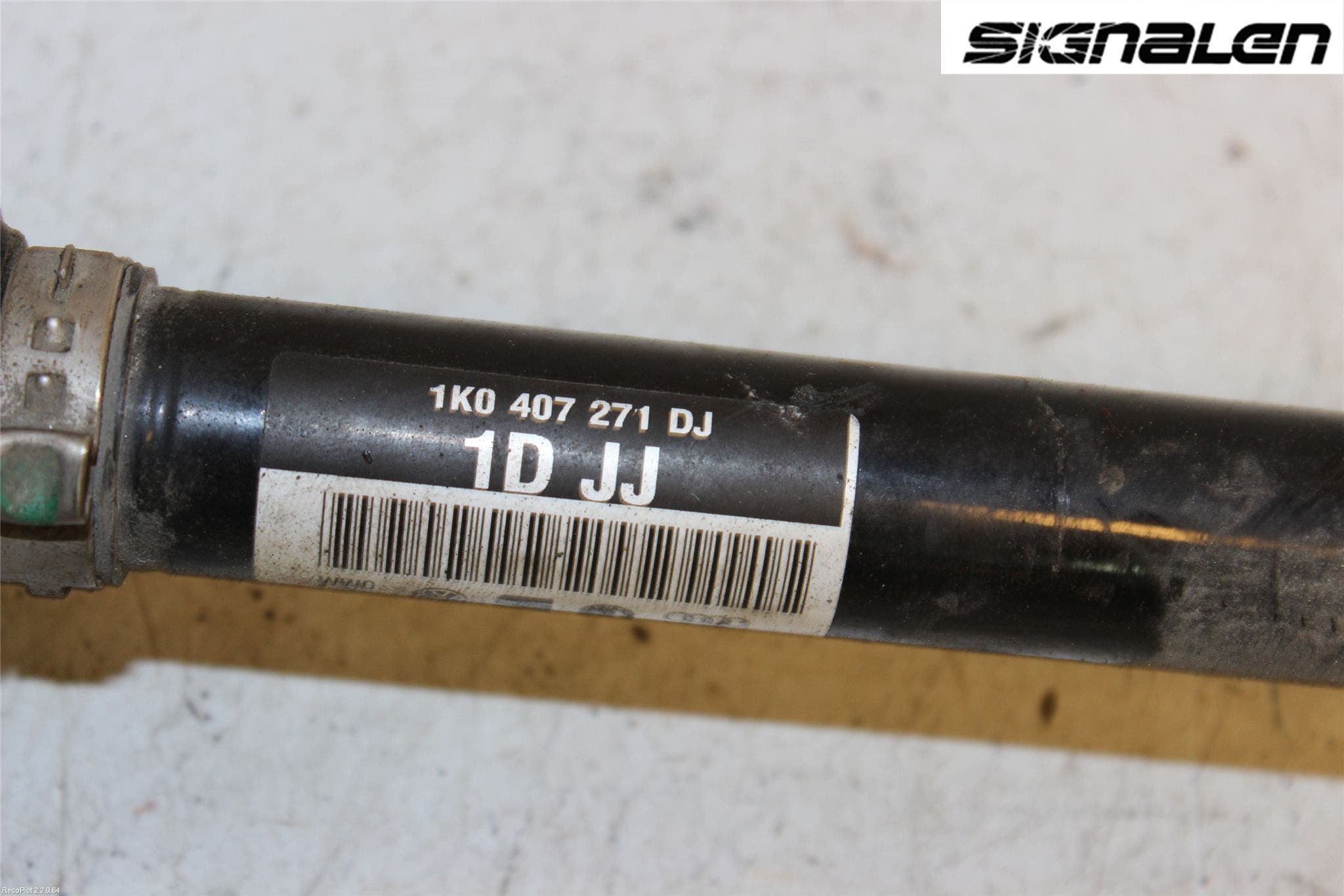 Volkswagen VW GOLF VI 09-13 Drivaksel Foran Kompl Venstre