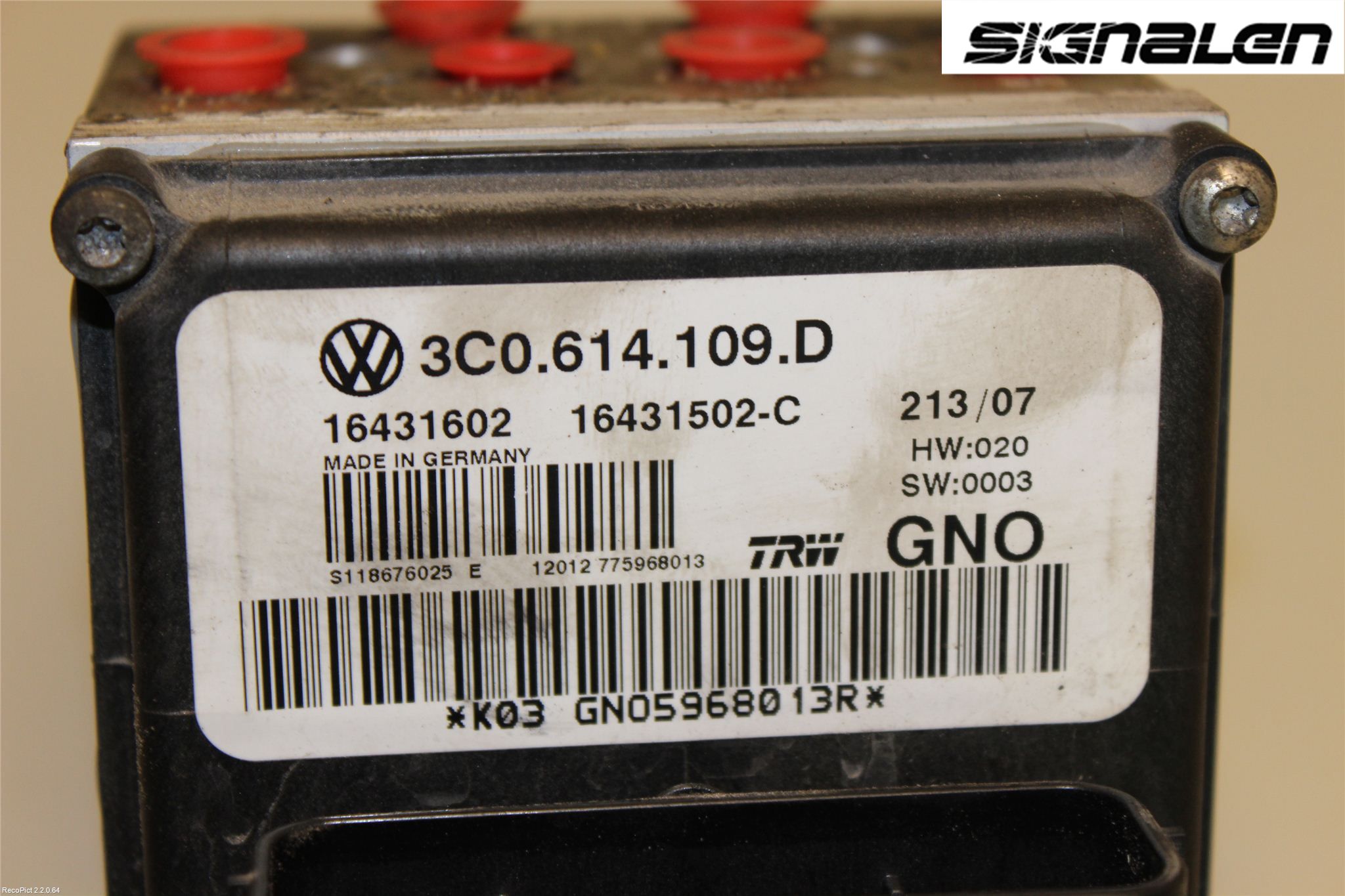 Volkswagen VW PASSAT 05-11 Abs Hydraulikkaggregat