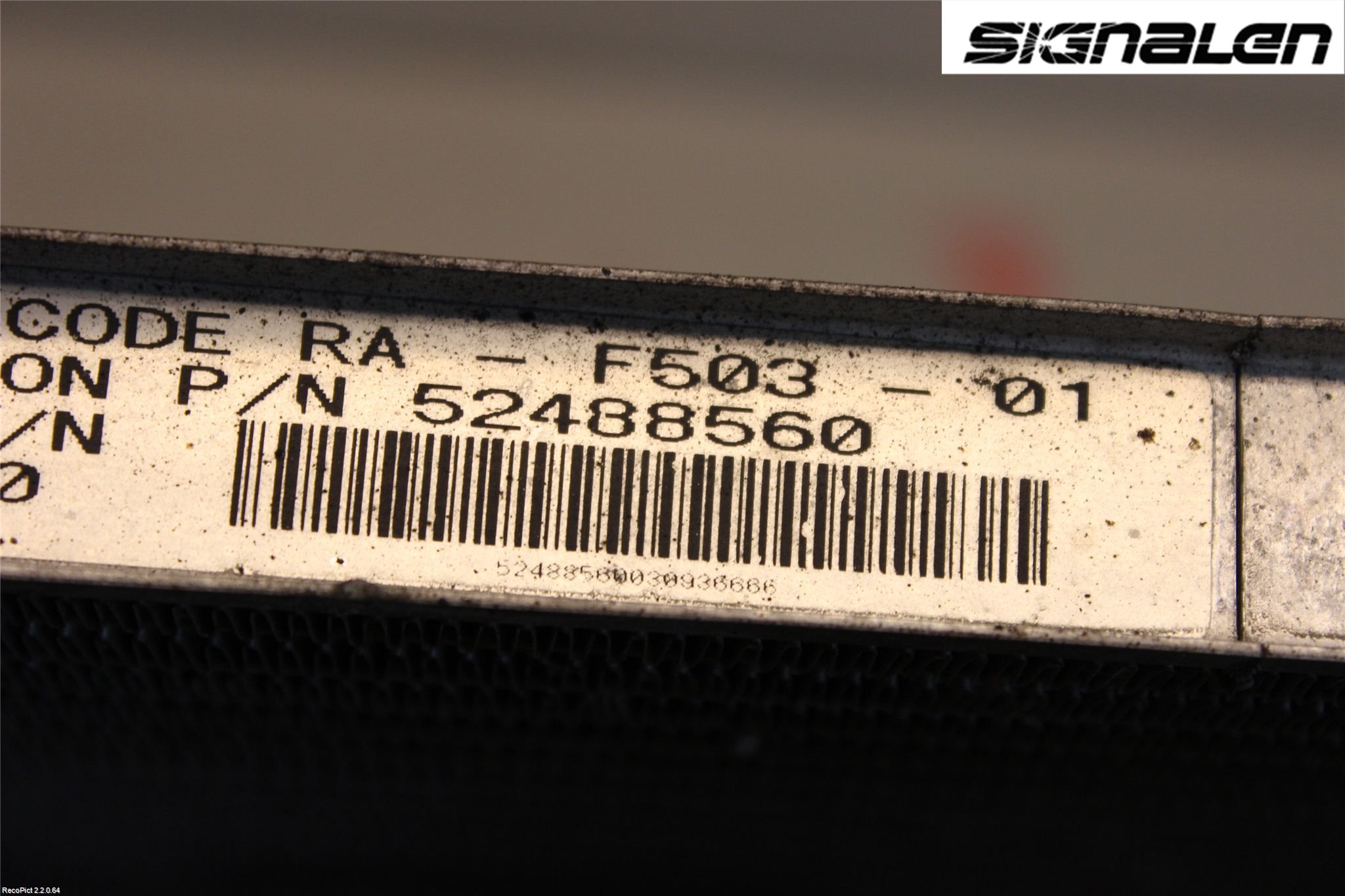 Saab 9-5     06-10 Radiator Manuell