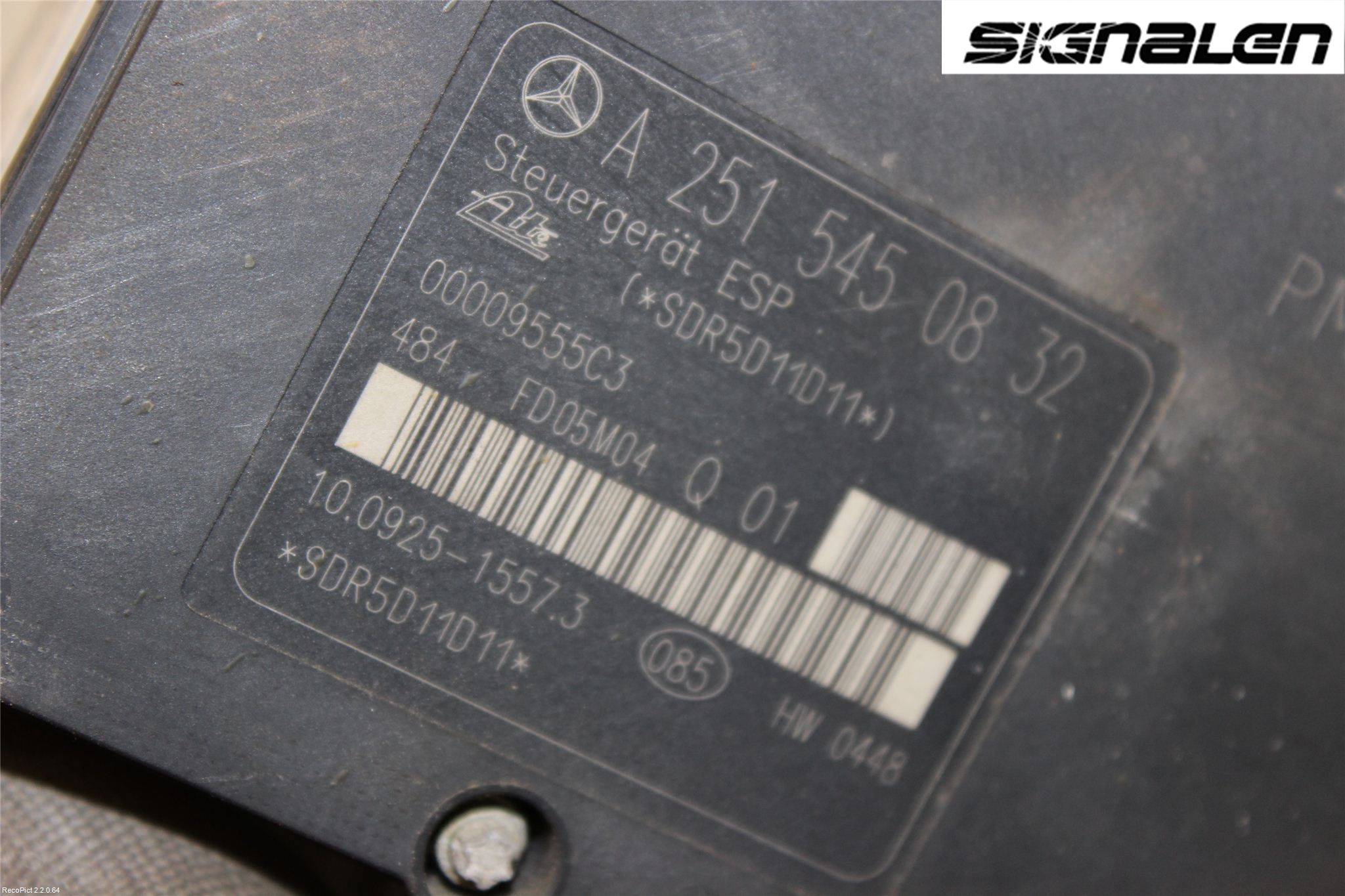 Mercedes-Benz MB ML (W164) 05-11 Abs Hydraulikkaggregat
