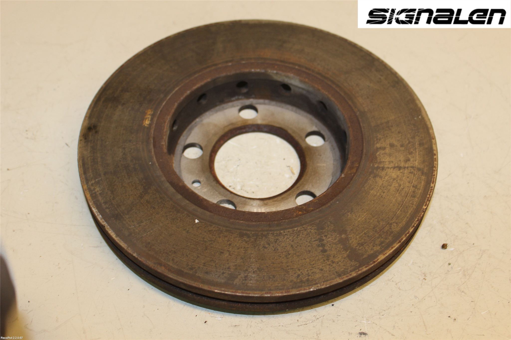 Volkswagen VW POLO 10-17 Bremseskive Foran