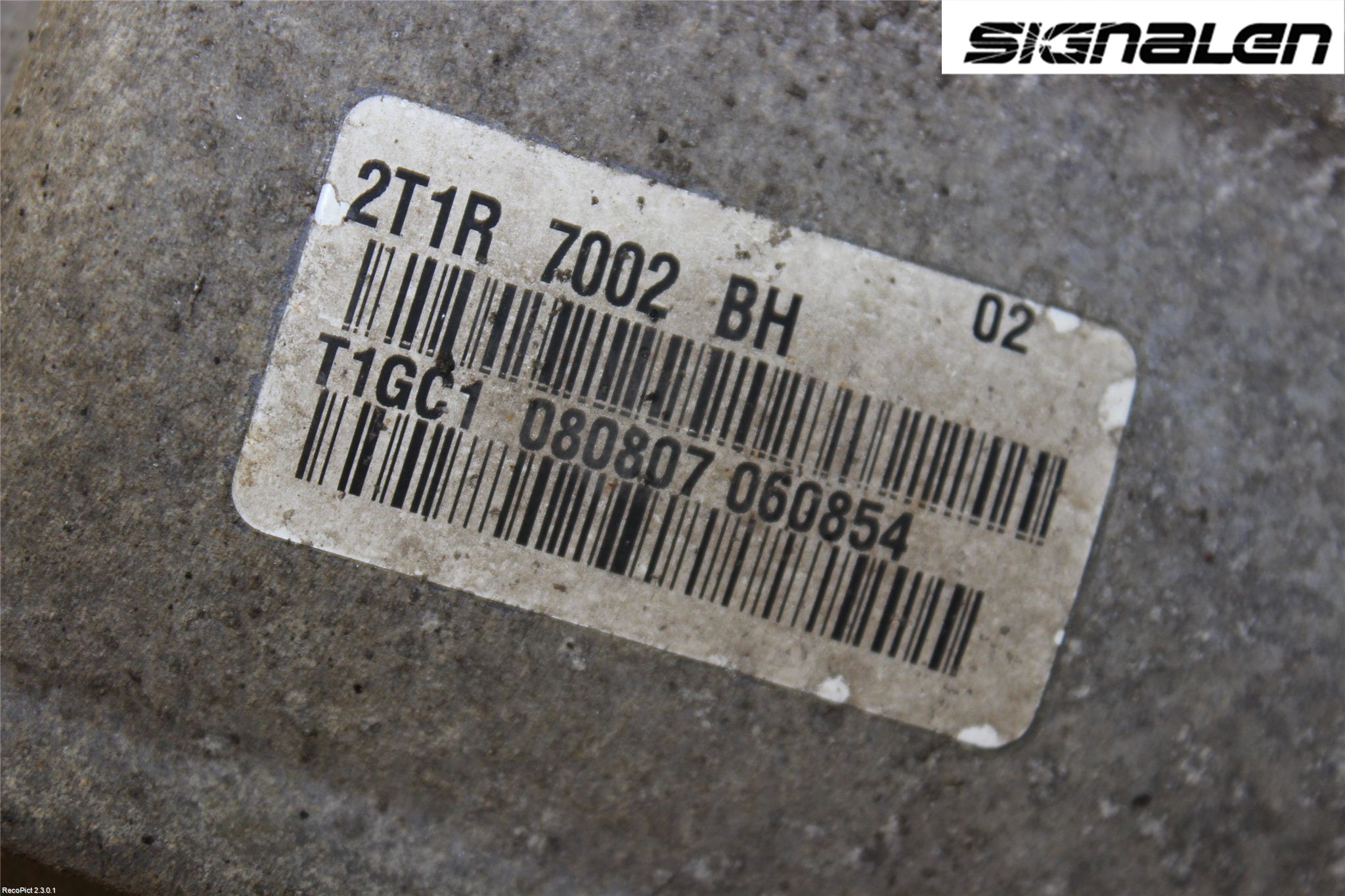 Ford TRANSIT CONNECT 03-08 Gearkasse 5 Trinn