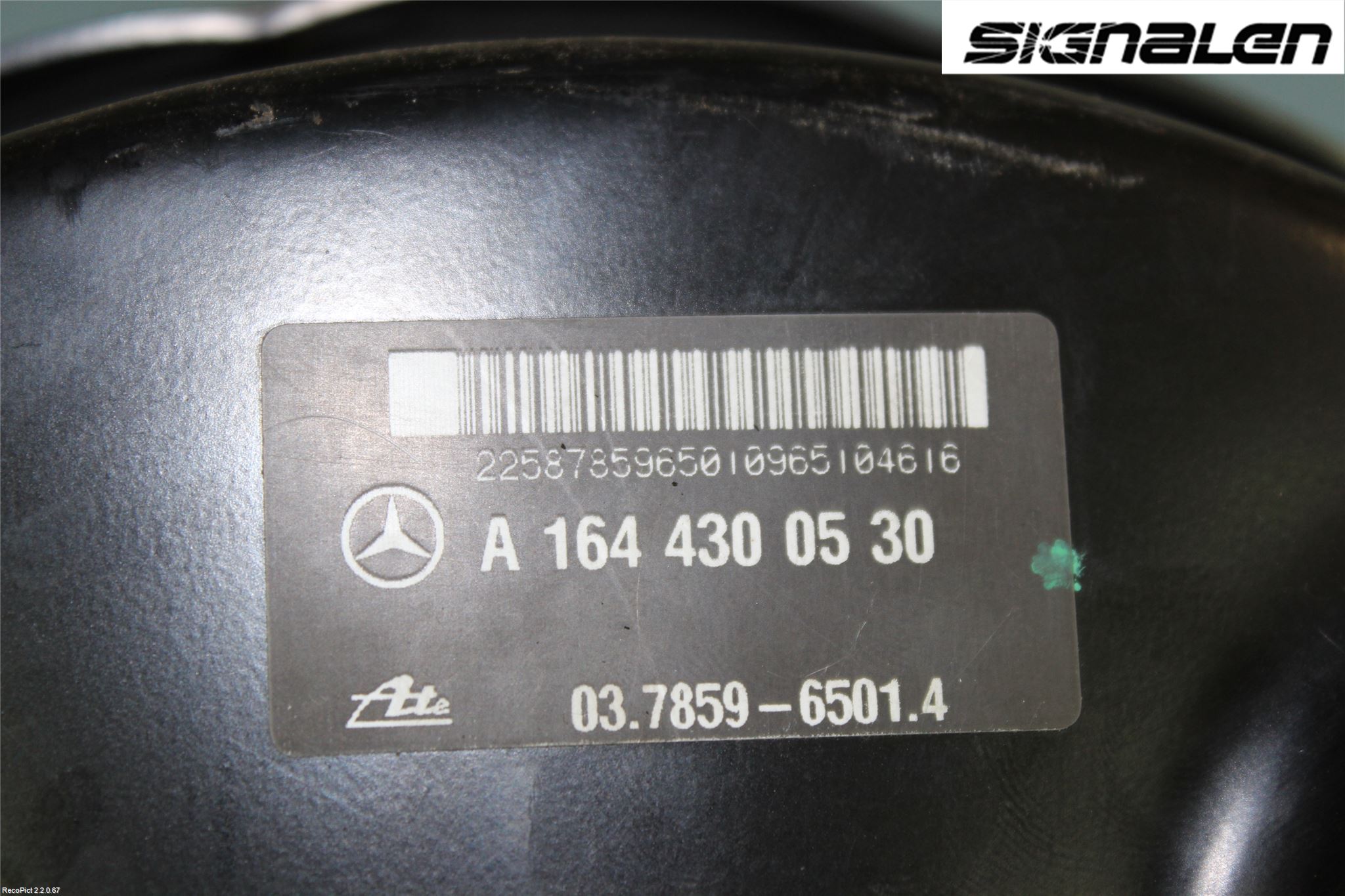 Mercedes-Benz MB ML (W164) 05-11 Bremseservo
