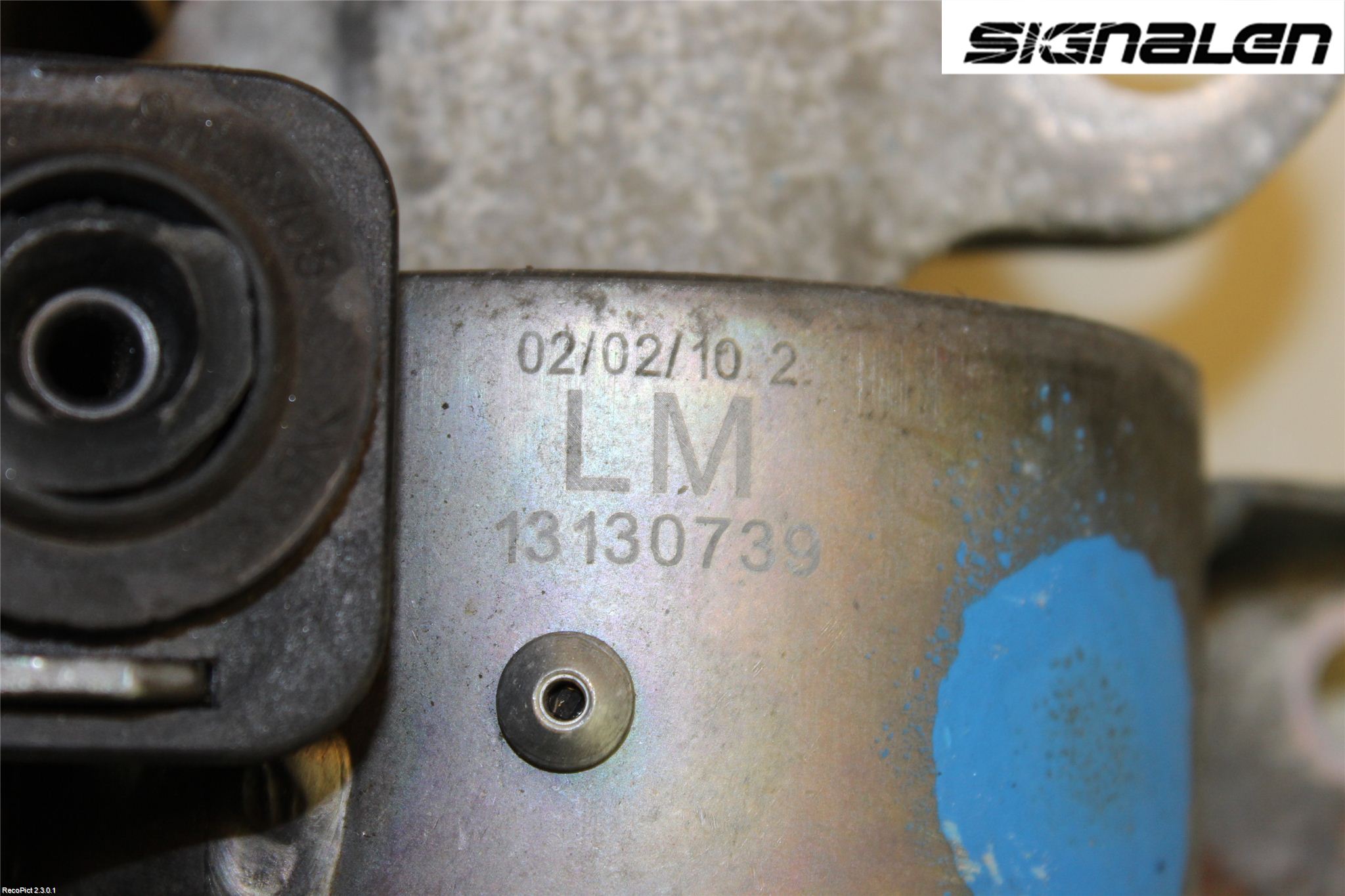 Opel CORSA D 07-14 Motor Feste Gummi