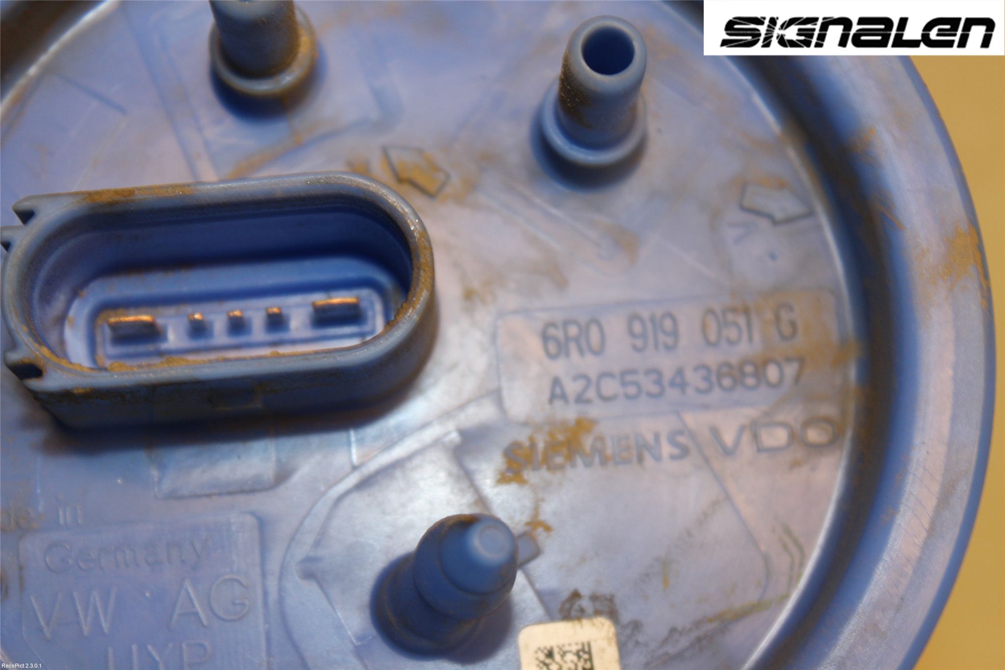Skoda FABIA 07-14 Drivstoffpumpe Fødepumpe El