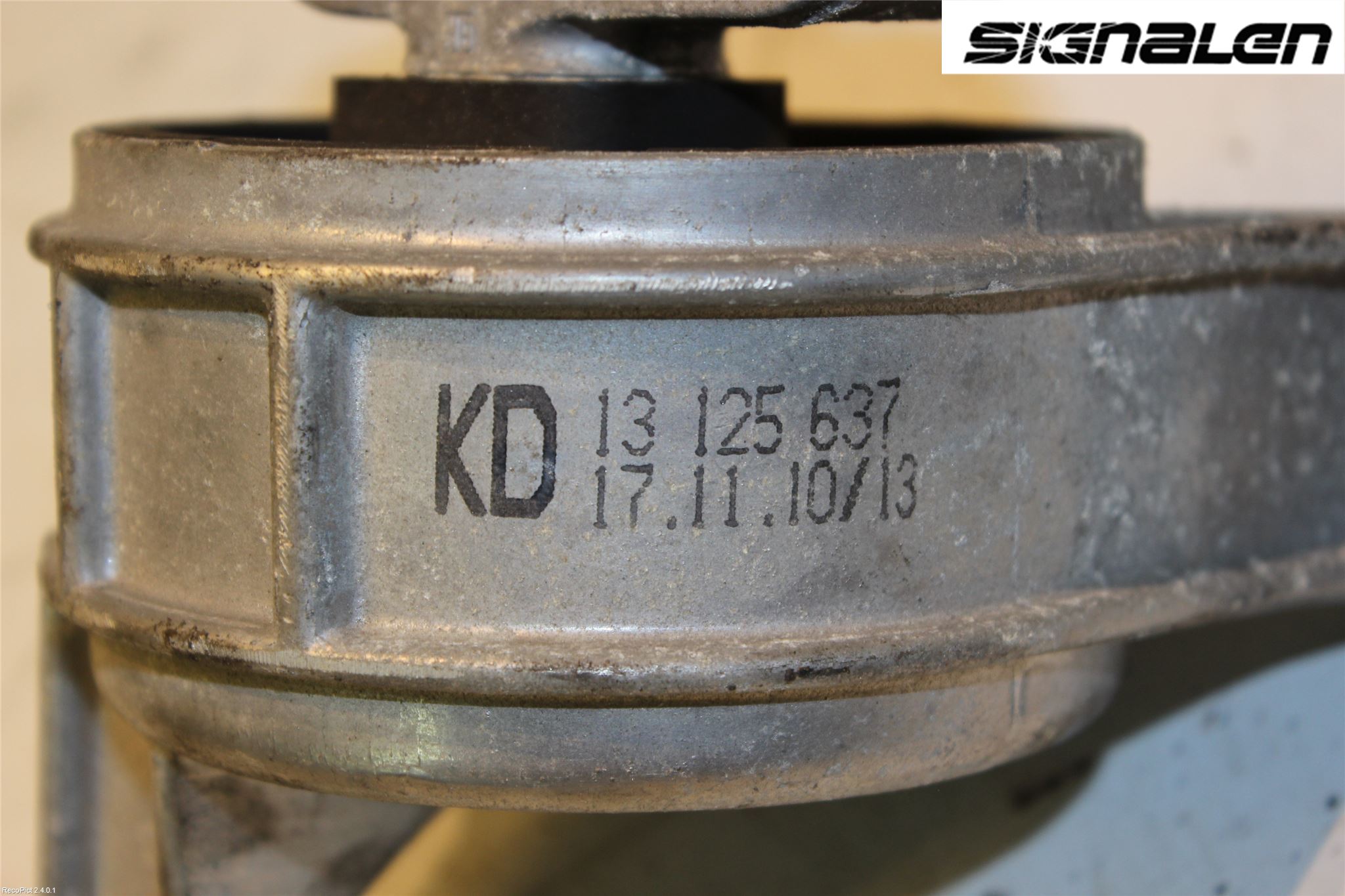 Opel ZAFIRA B 06-14 Motor Feste Stål-Alu