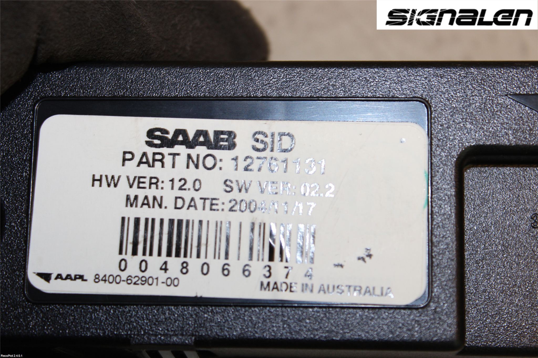 Saab 9-5 -05 Kjørecomputer