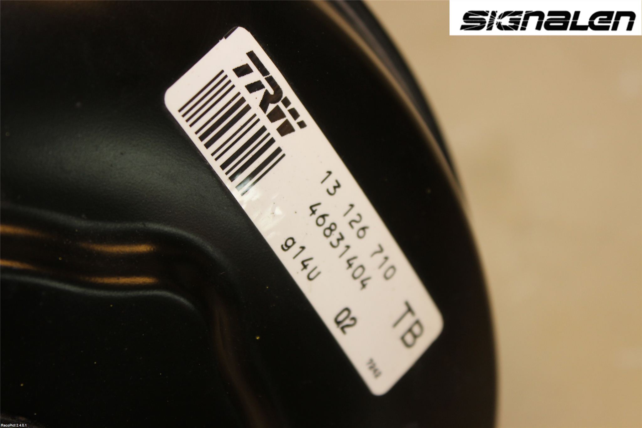 Saab 9-3 VER2/VER3 08-15 Bremseservo