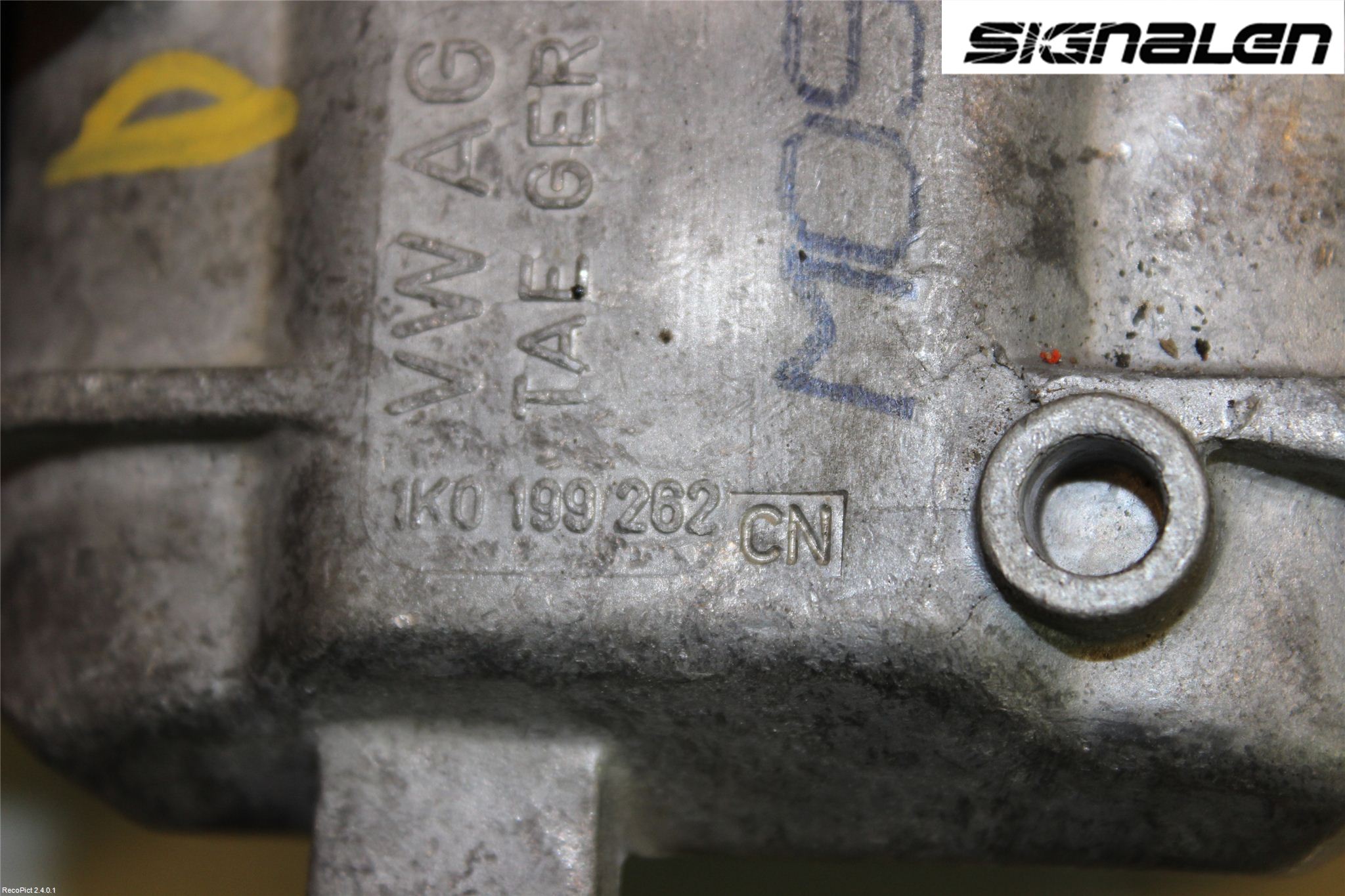 Volkswagen VW GOLF PLUS/CROSS GOLF 04-14 Motor Feste Gummi