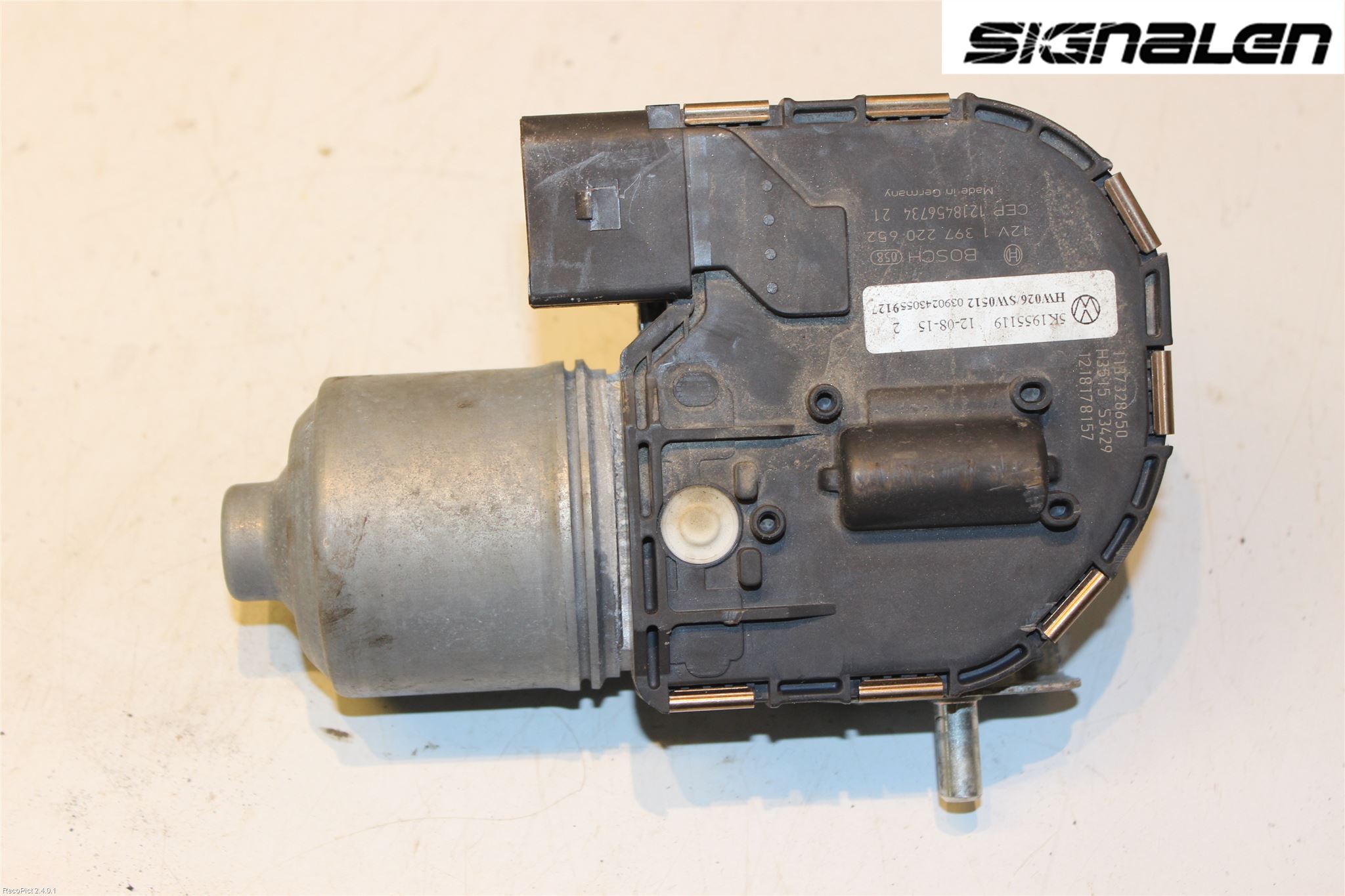 Volkswagen VW GOLF VI 09-13 Viskermotor Frontrute