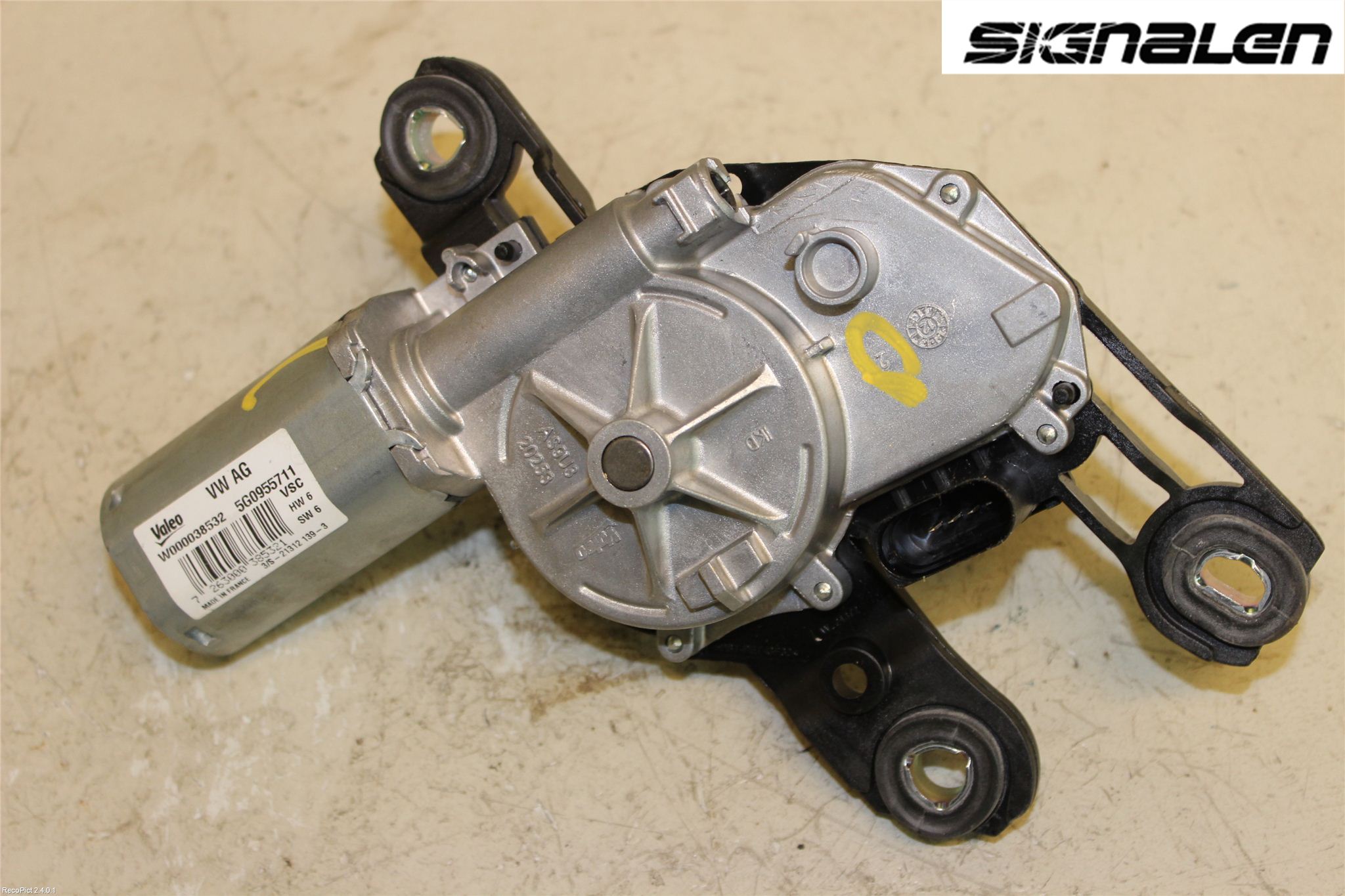 Volkswagen VW GOLF / E-GOLF VII 13-20 Viskermotor Bakluke