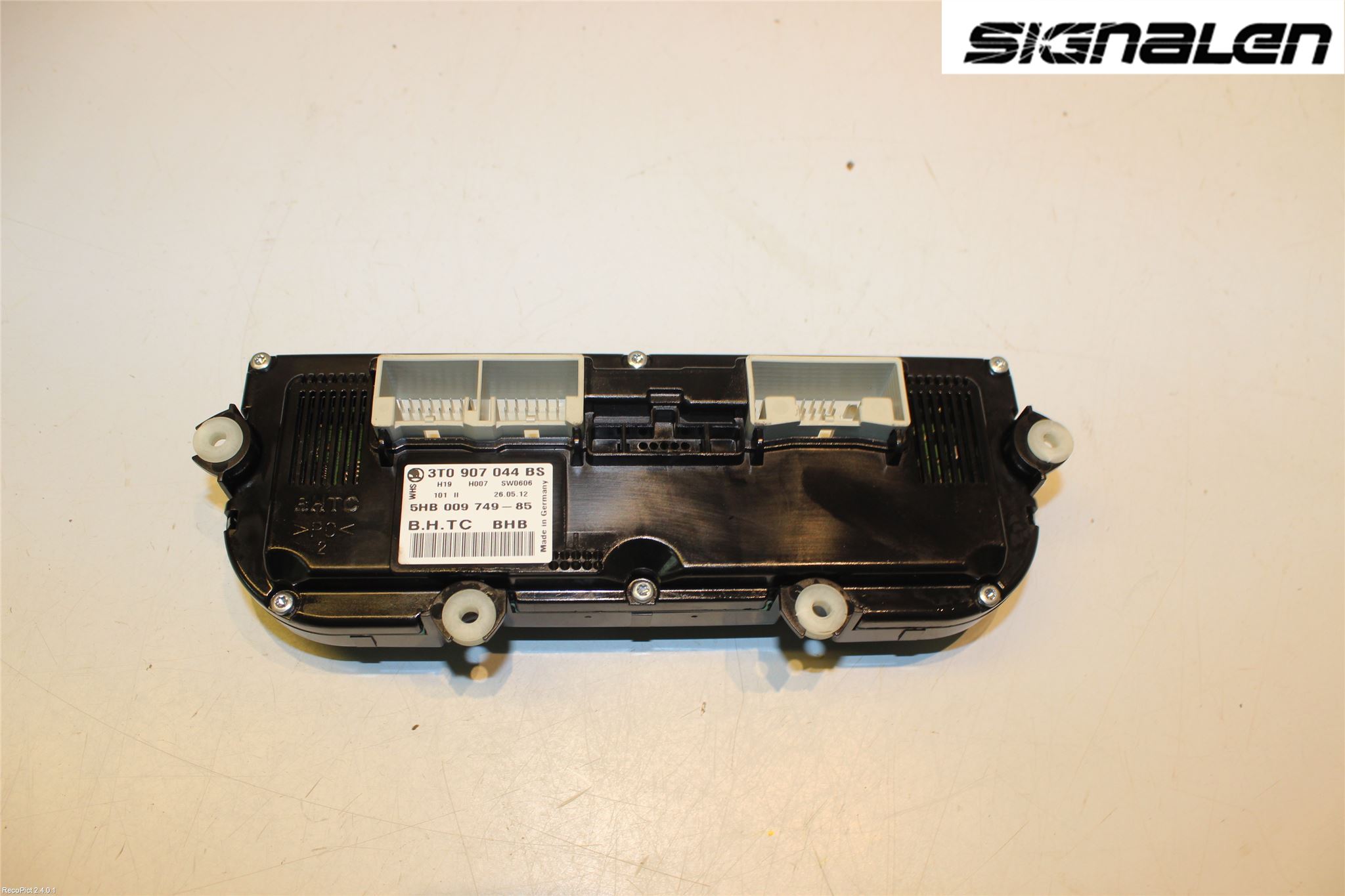 Skoda SUPERB 09-15 Varme Ac Betjening-Display