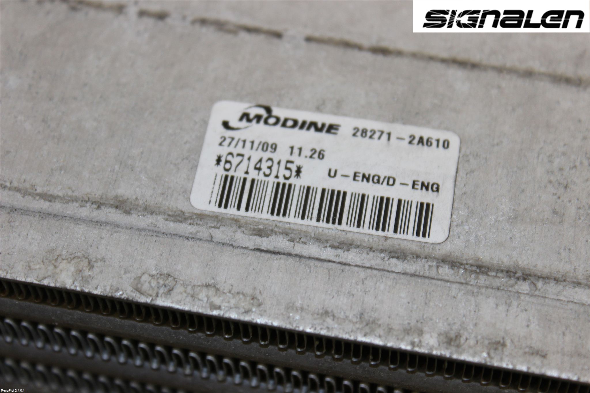 Hyundai i30 FD 07-12 Intercooler Radiator