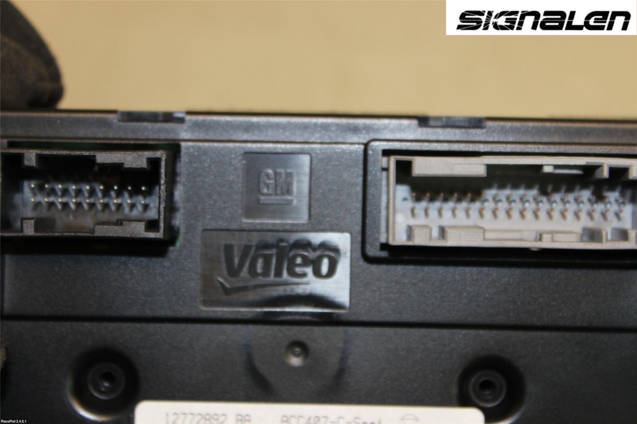Saab 9-3 VER 2 Varme Ac Betjening-Display