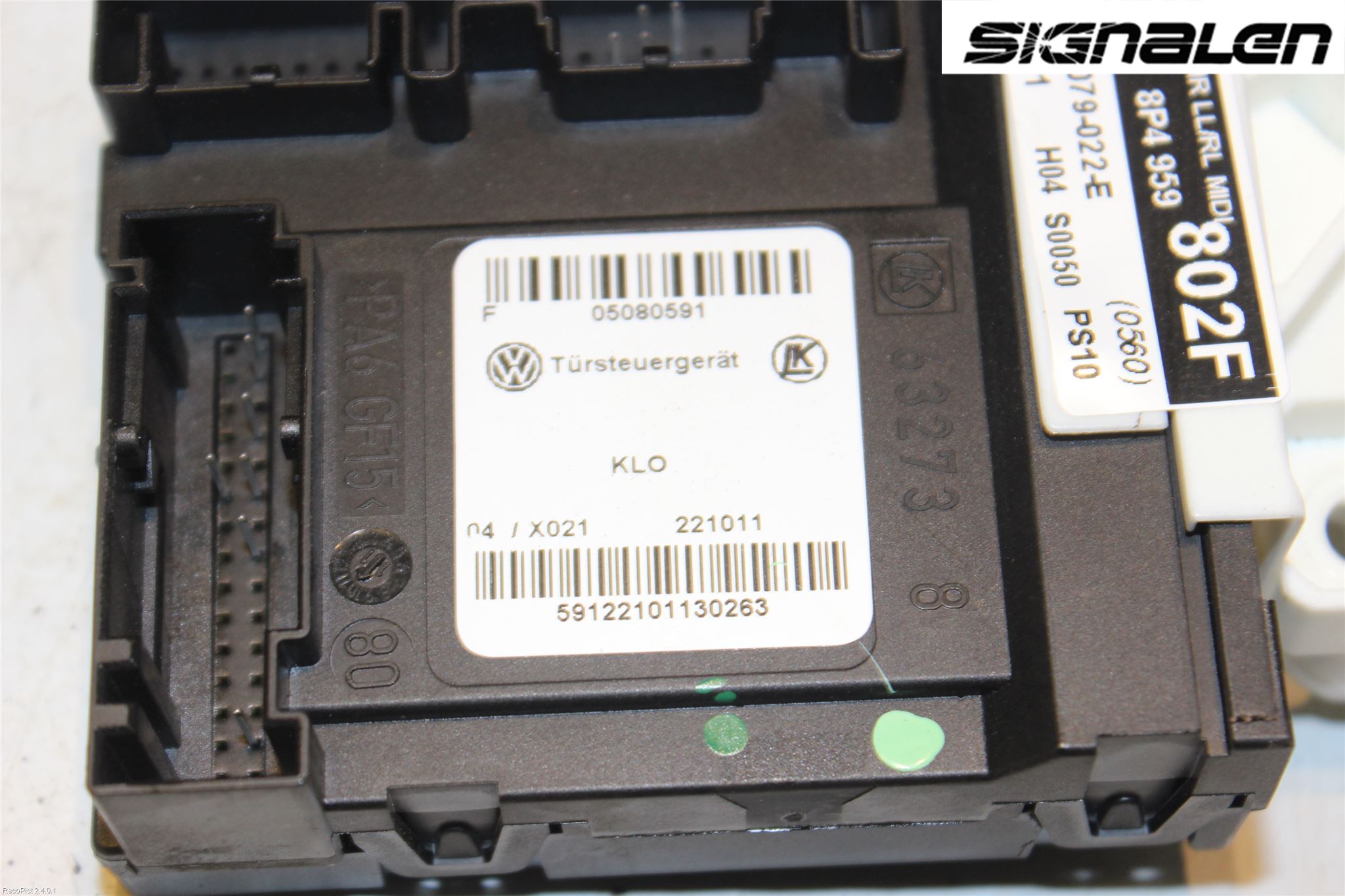 Audi A3/S3 05-13 Vindusheismotor