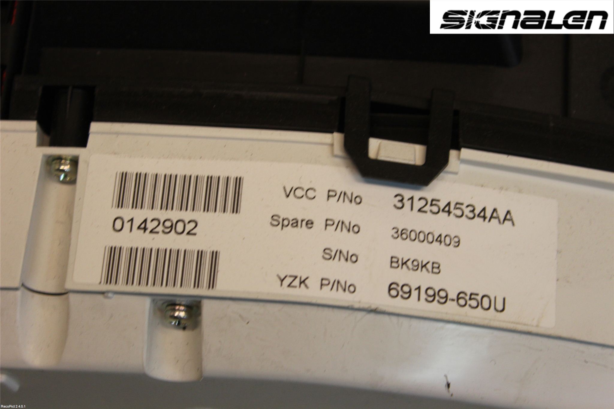 Volvo V70 08-13 Instr Kombinert
