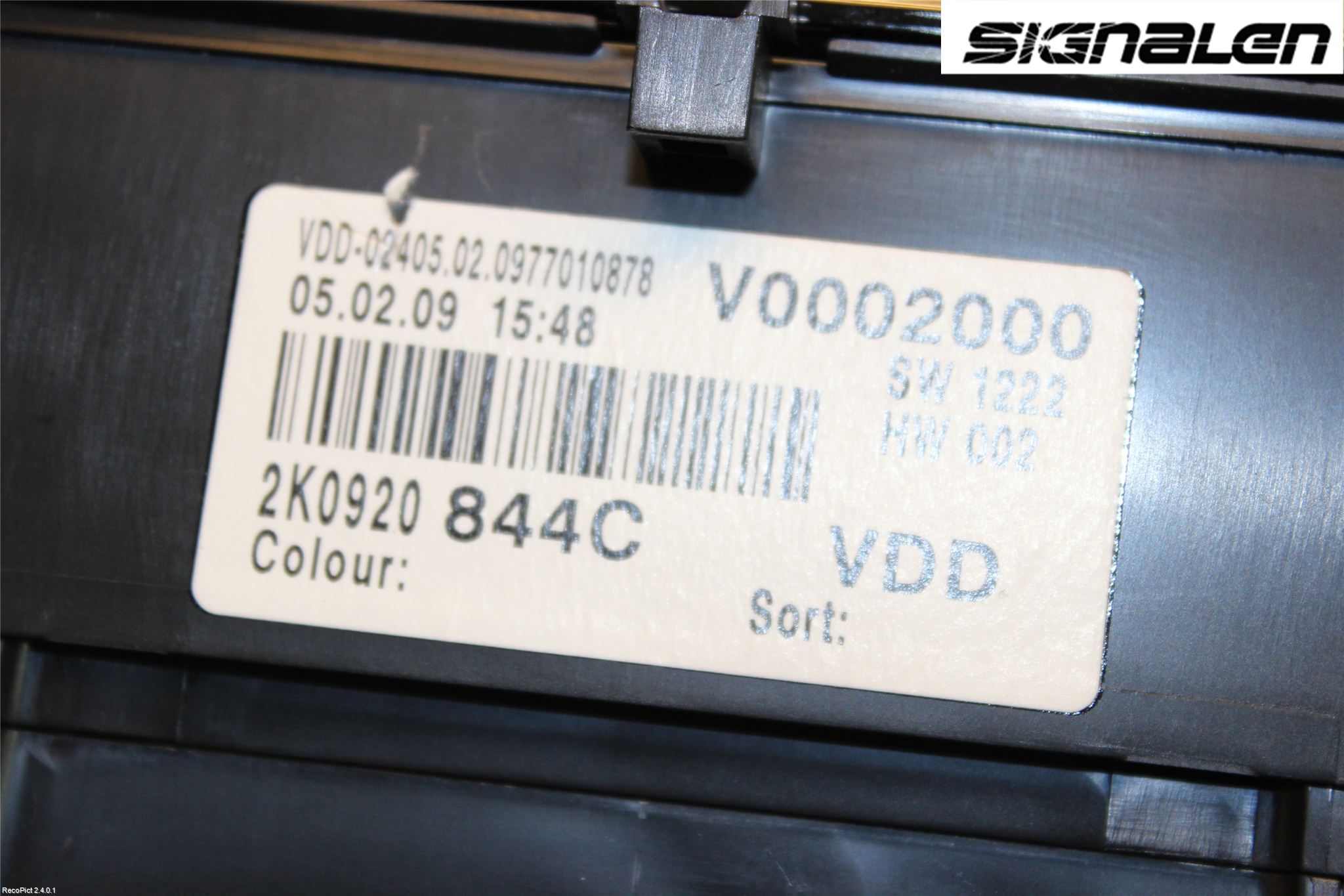 Volkswagen VW CADDY      04-10 Instr Kombinert