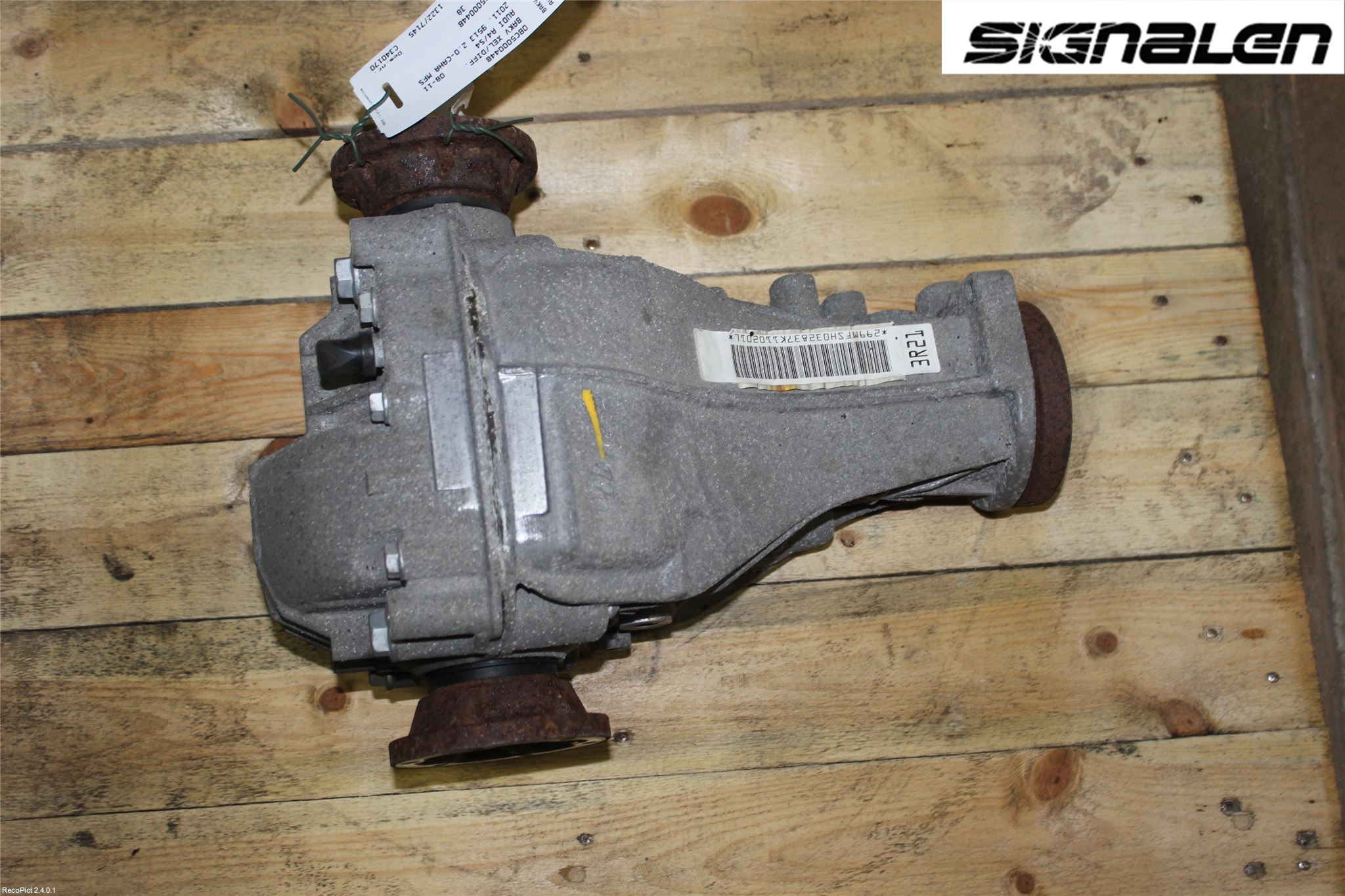 Audi A4/S4 08-11 Bakaksel Kardang Bak -Diff