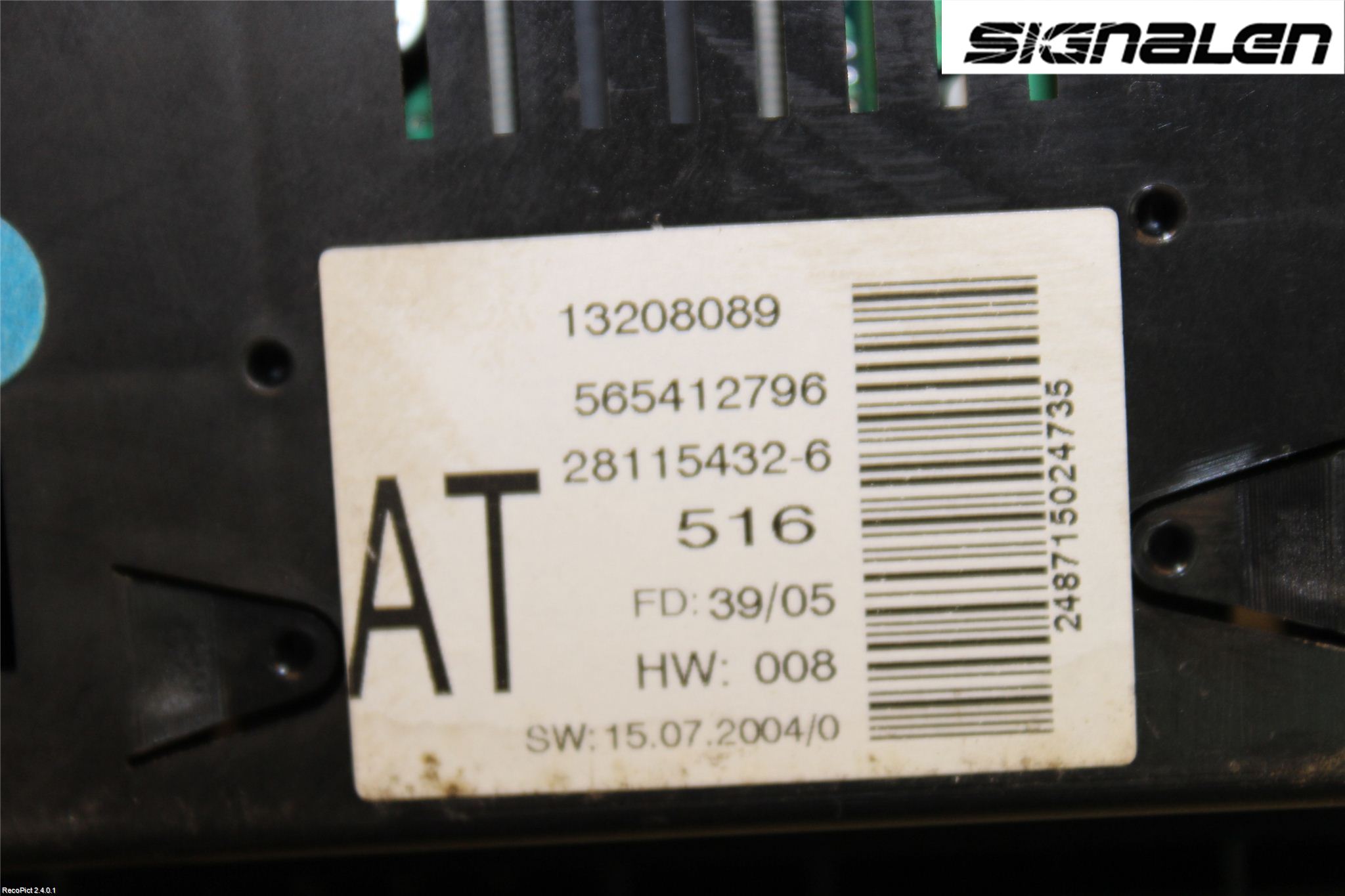 Opel ASTRA H 04-12 Kjørecomputer