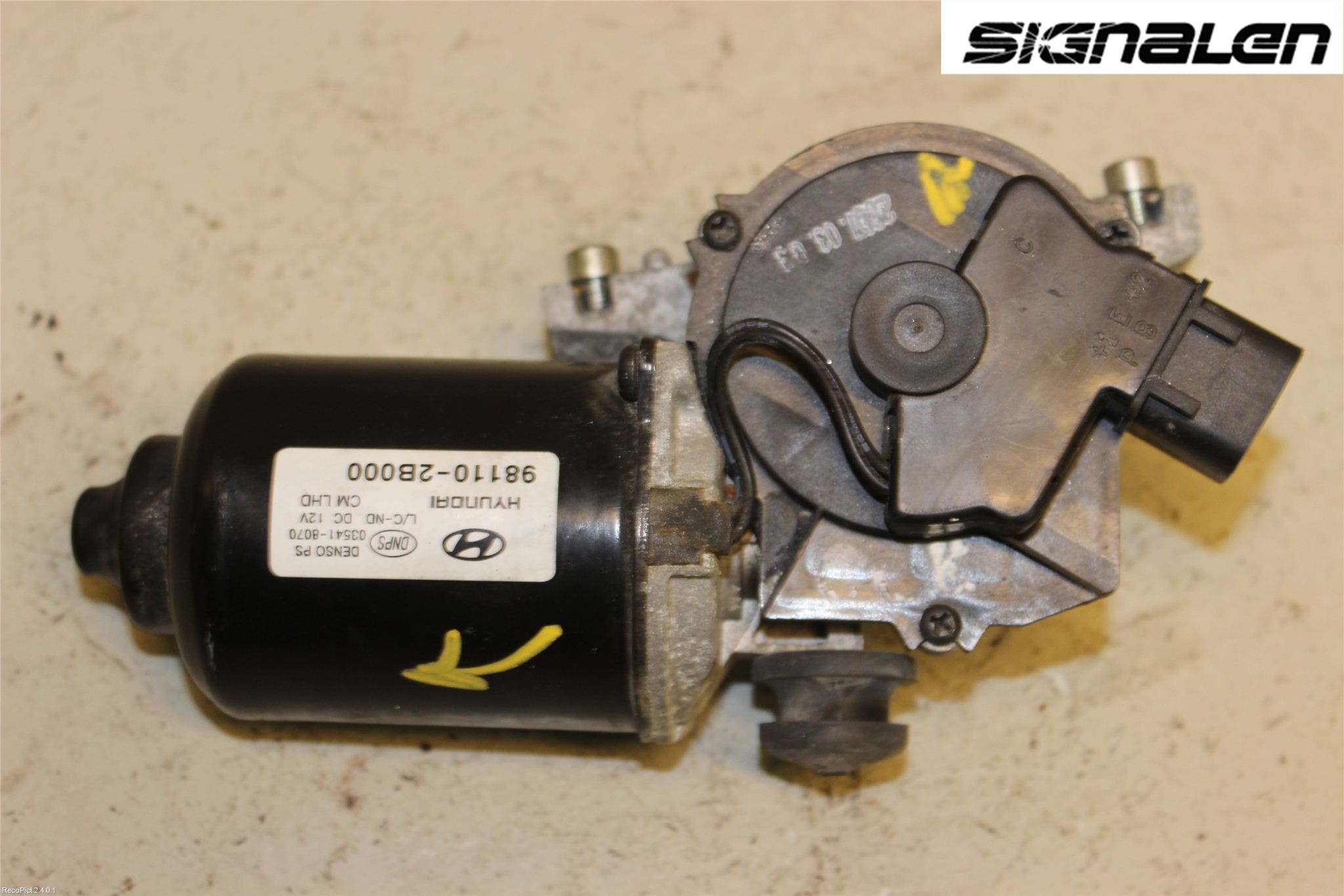 Hyundai SANTA FE  06-12 Viskermotor Frontrute