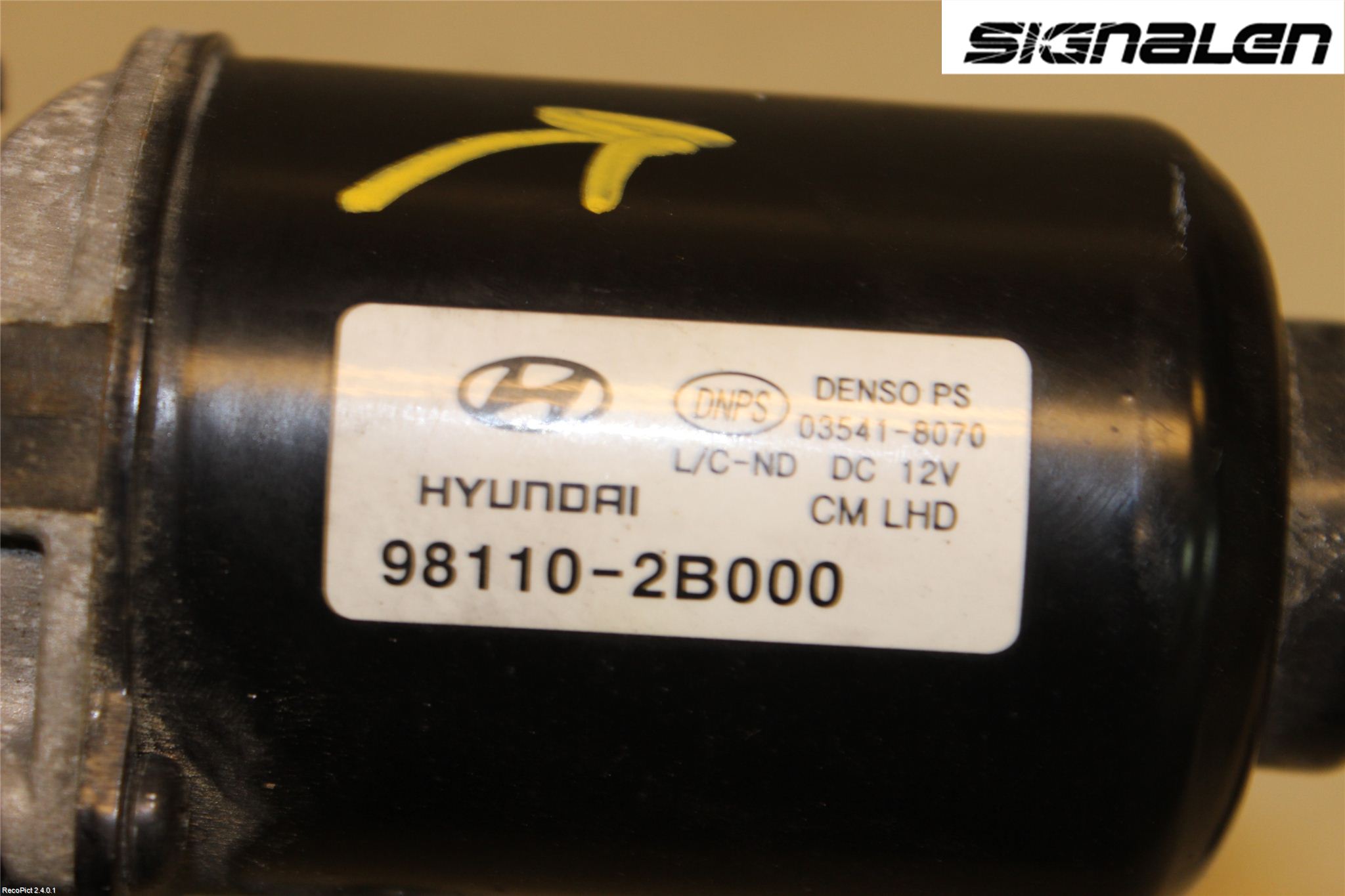 Hyundai SANTA FE  06-12 Viskermotor Frontrute