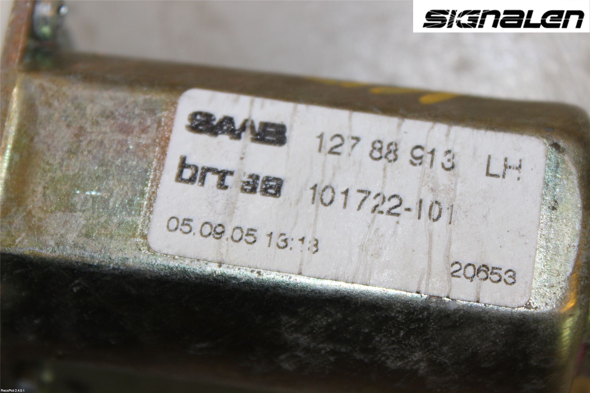 Saab 9-3 VER 2 Vindusheismotor