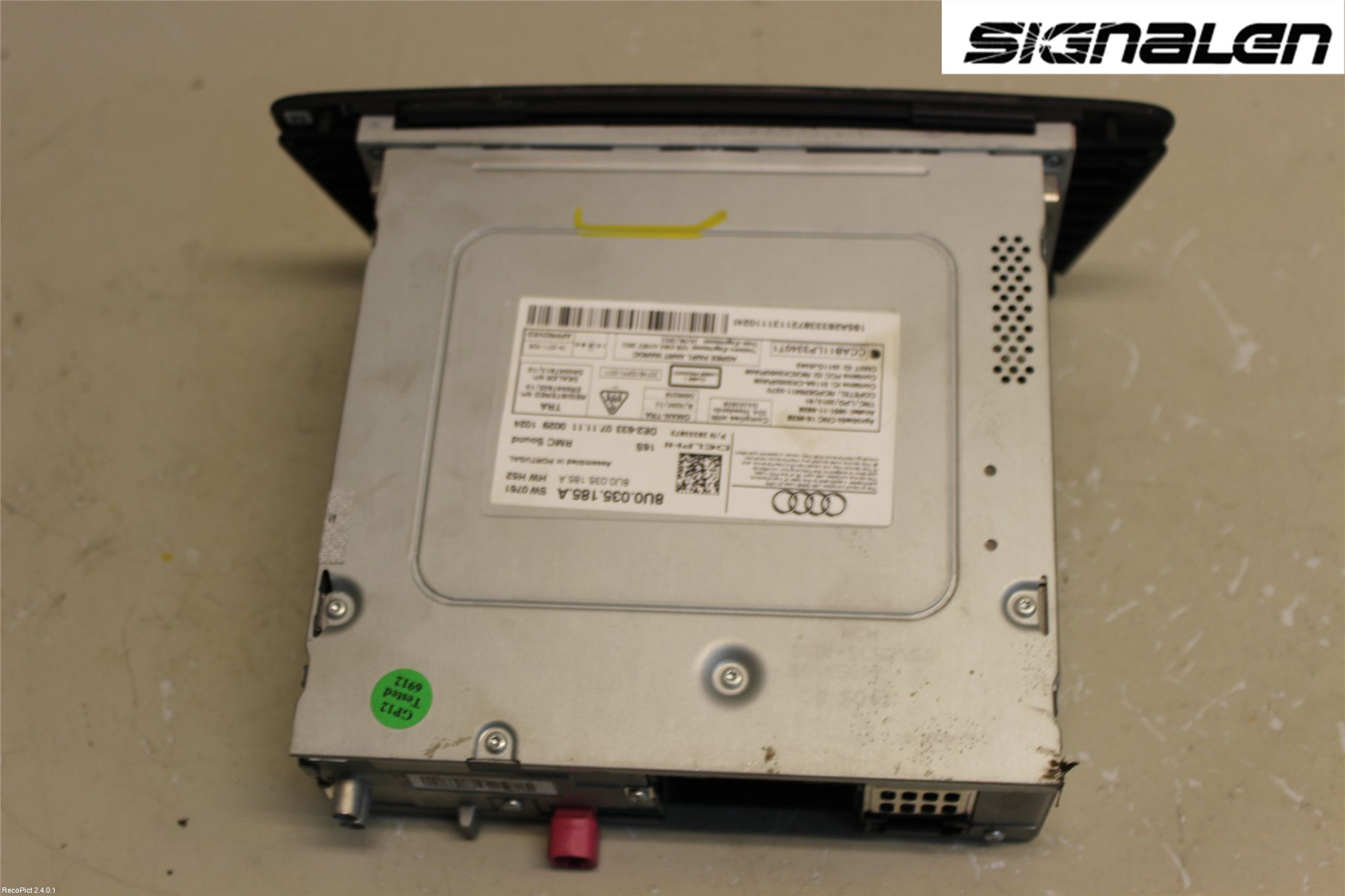 Audi Q3 8U 12-18 Stereo Radio