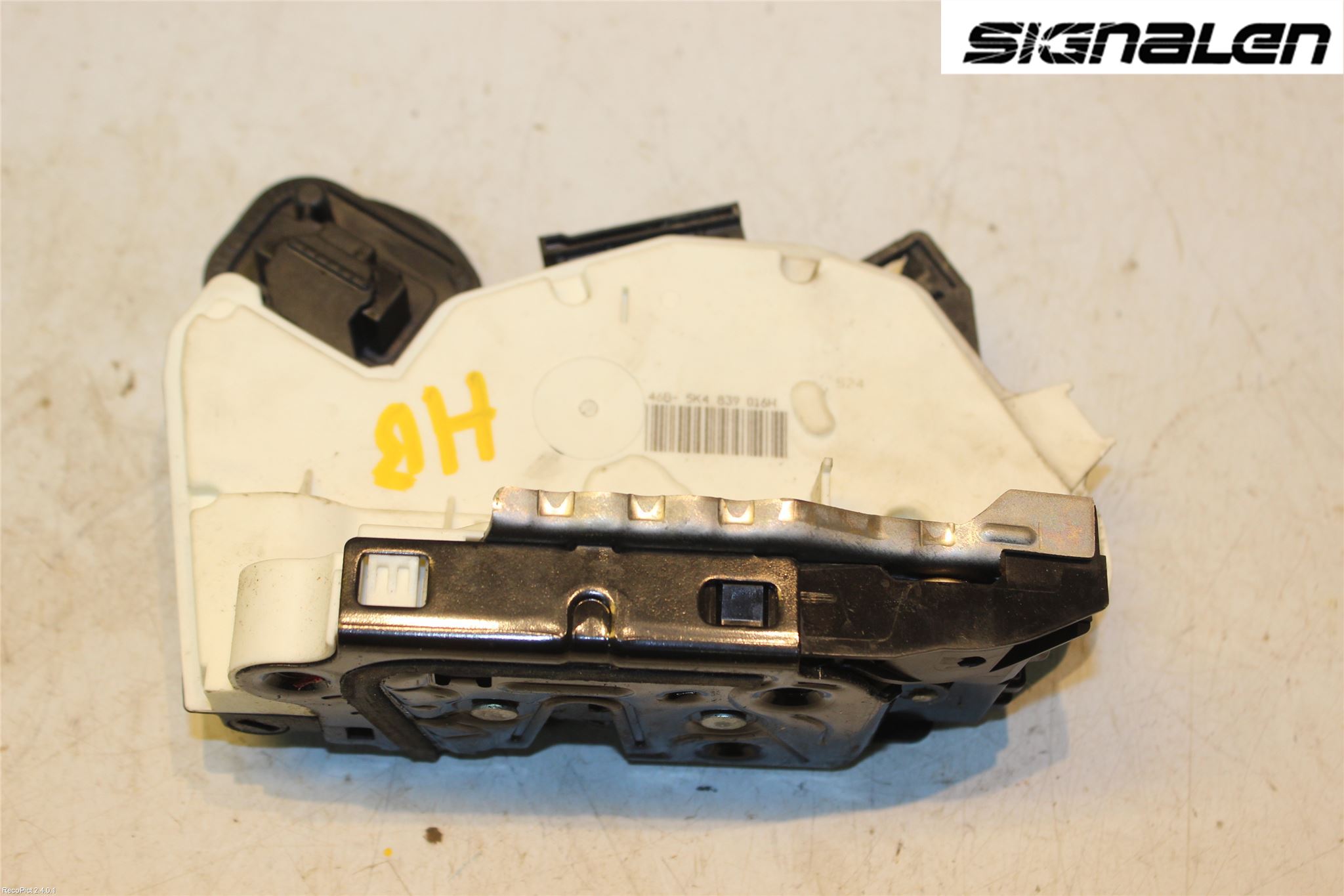 Volkswagen VW GOLF VI 09-13 Dørlås - Låsekasse