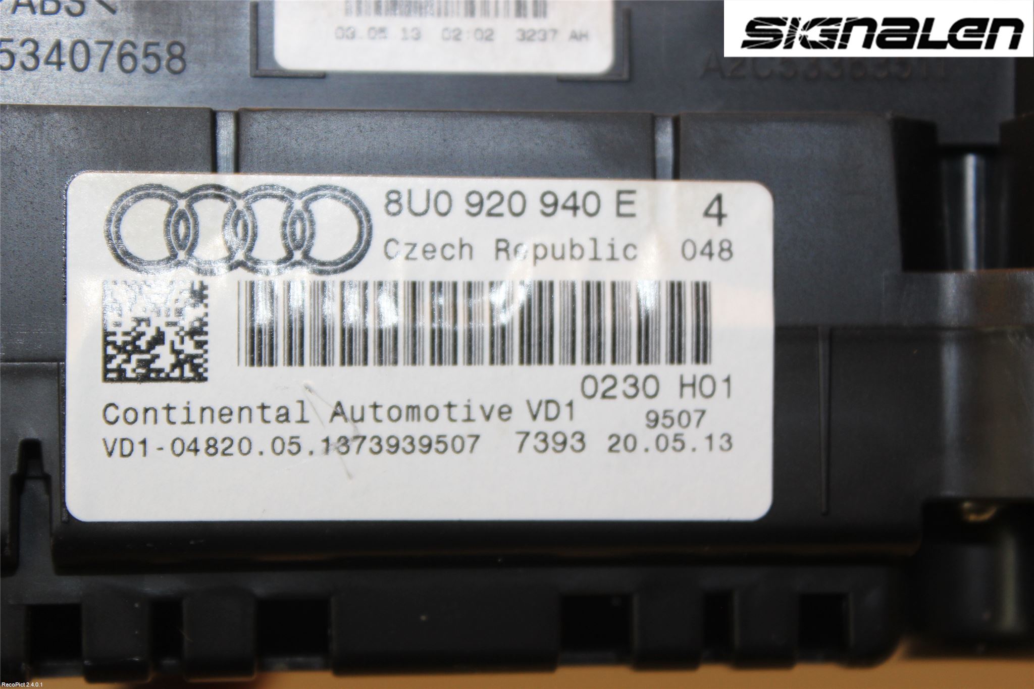 Audi Q3 8U 12-18 Instr Kombinert