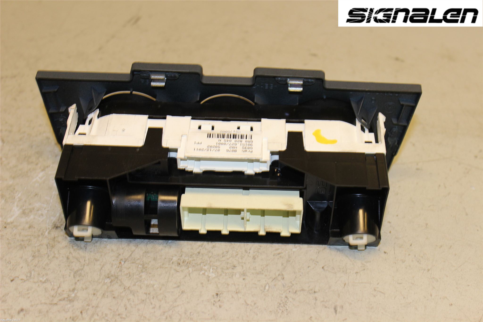 Volkswagen VW POLO 10-17 Varme Ac Betjening-Display