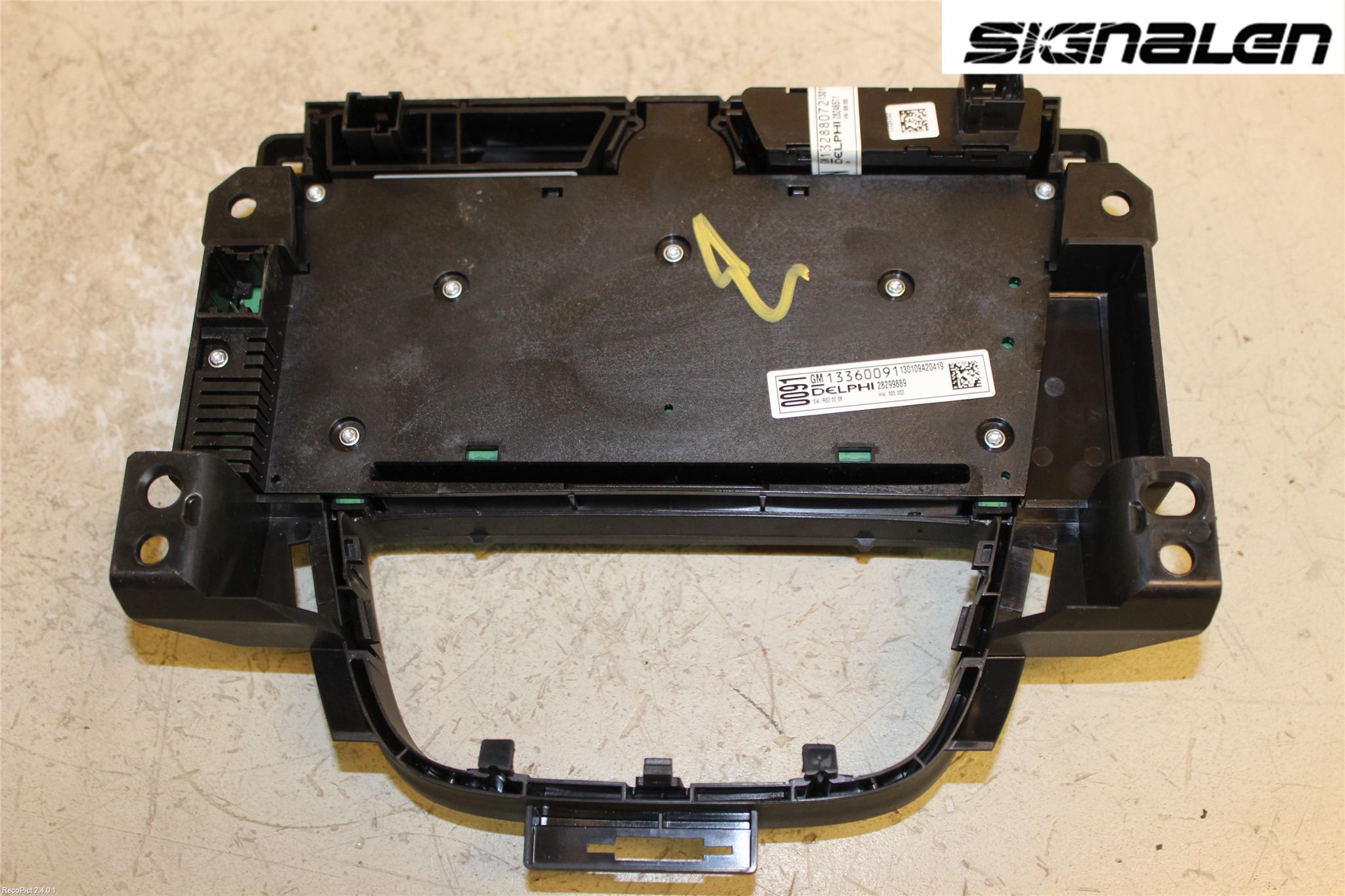 Opel ASTRA J 10-15 Stereo Radio