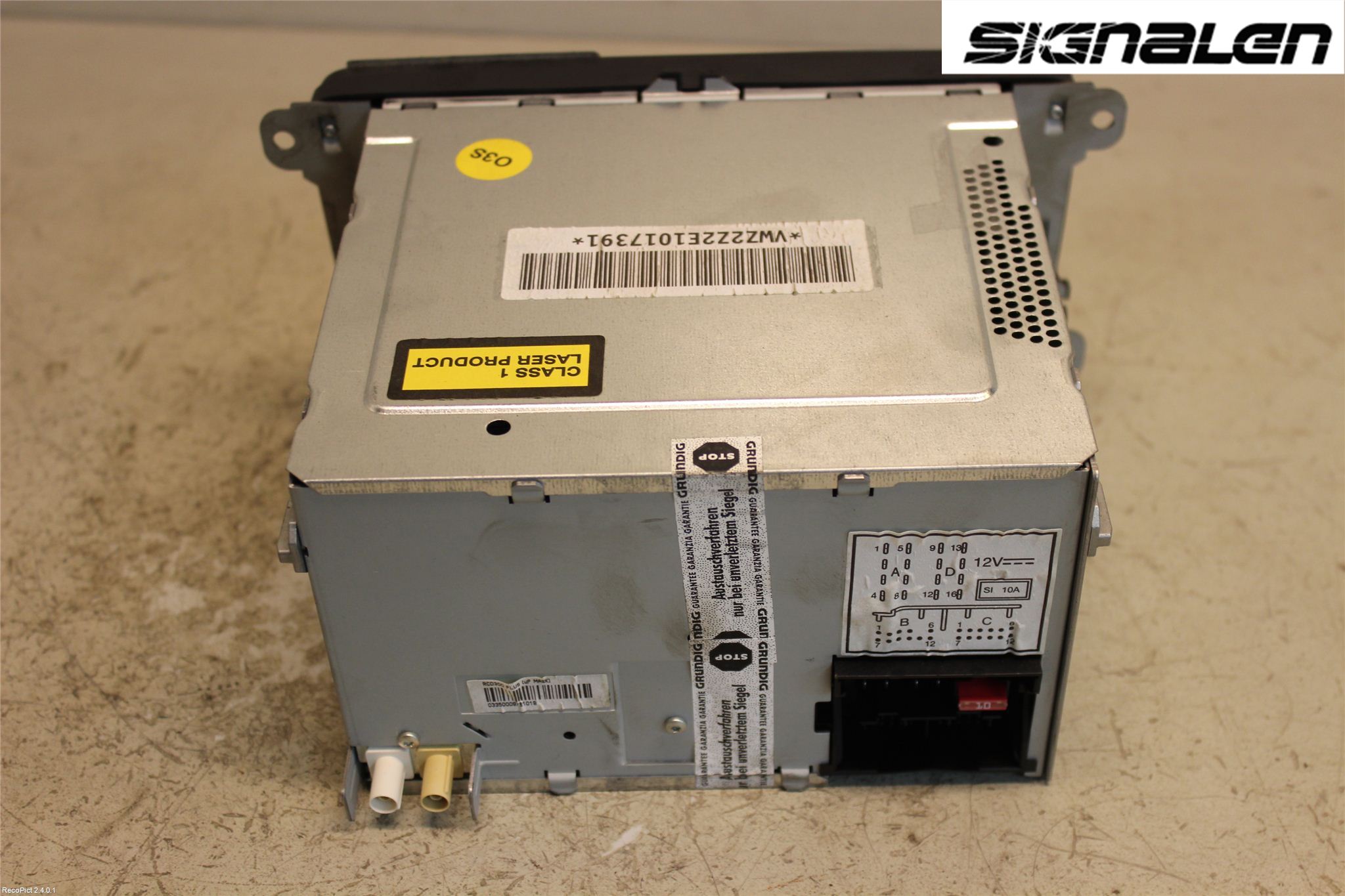 Volkswagen VW GOLF PLUS/CROSS GOLF 04-14 Stereo Radio