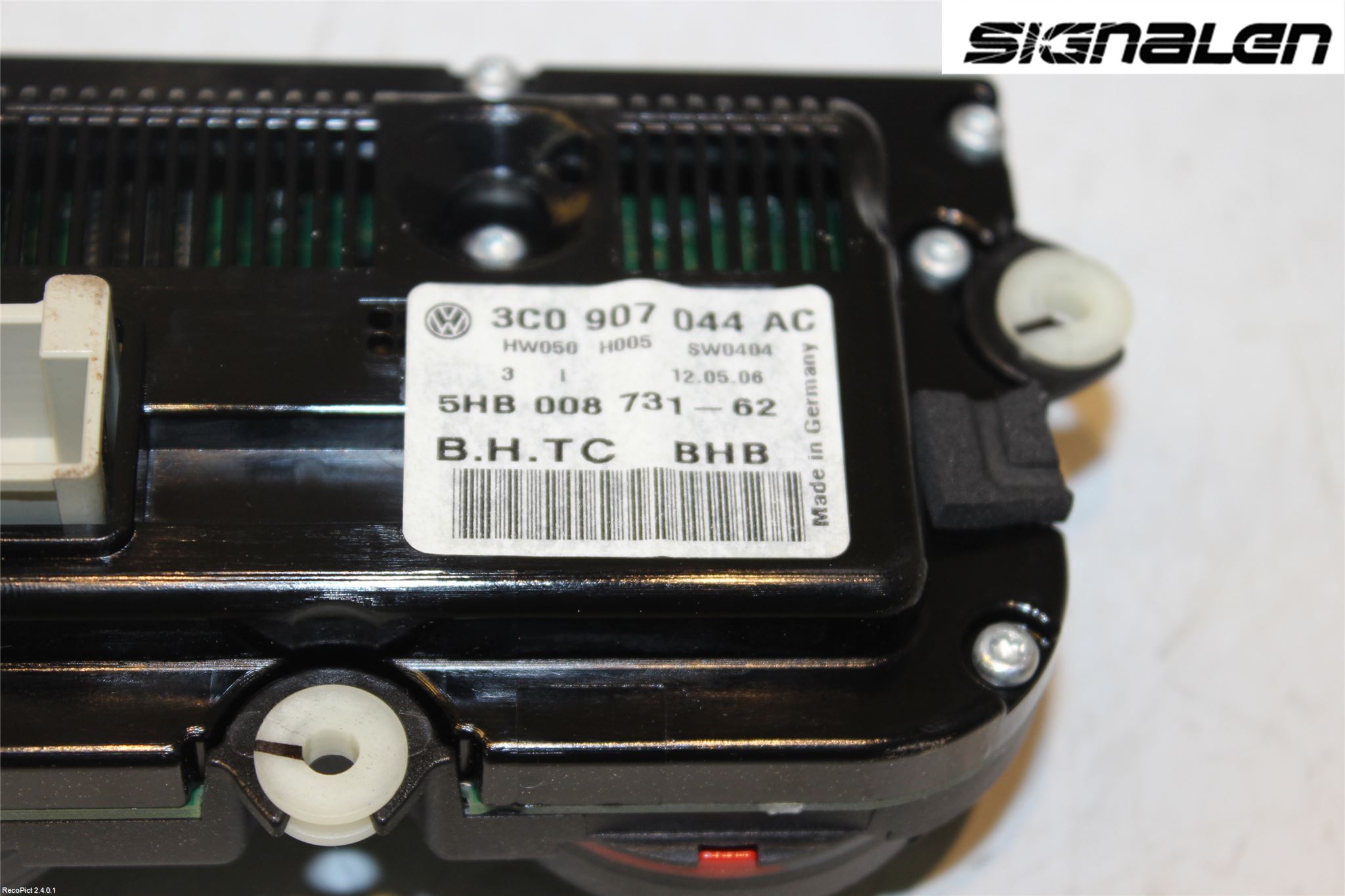 Volkswagen VW PASSAT 05-11 Varme Ac Betjening-Display