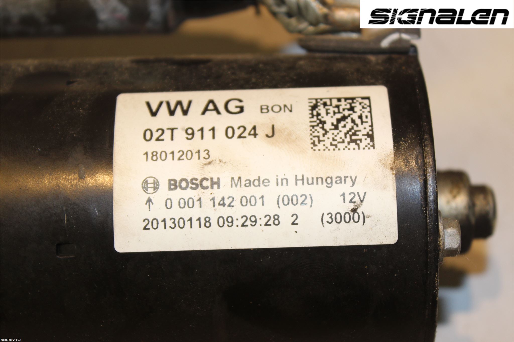 Audi A1/S1 11-18 Startmotor