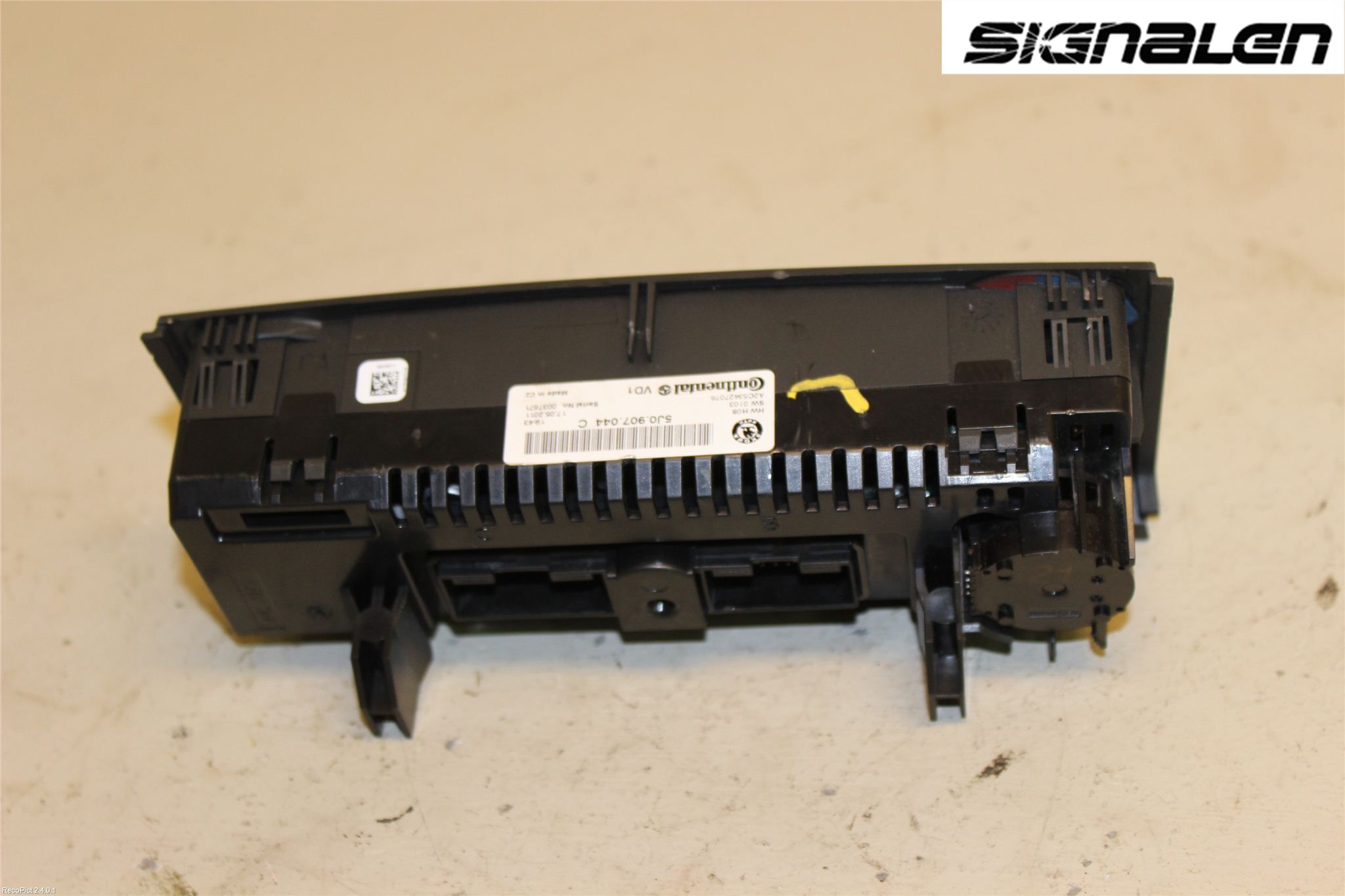 Skoda FABIA 07-14 Varme Ac Betjening-Display