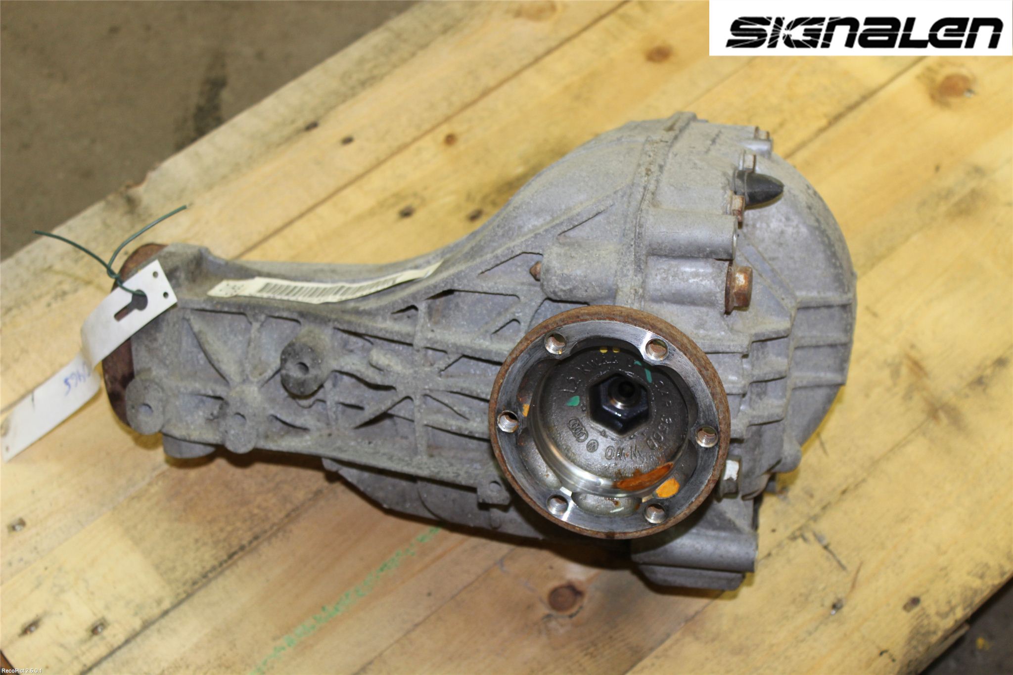 Audi A5 07-16 Bakaksel Kardang Bak -Diff