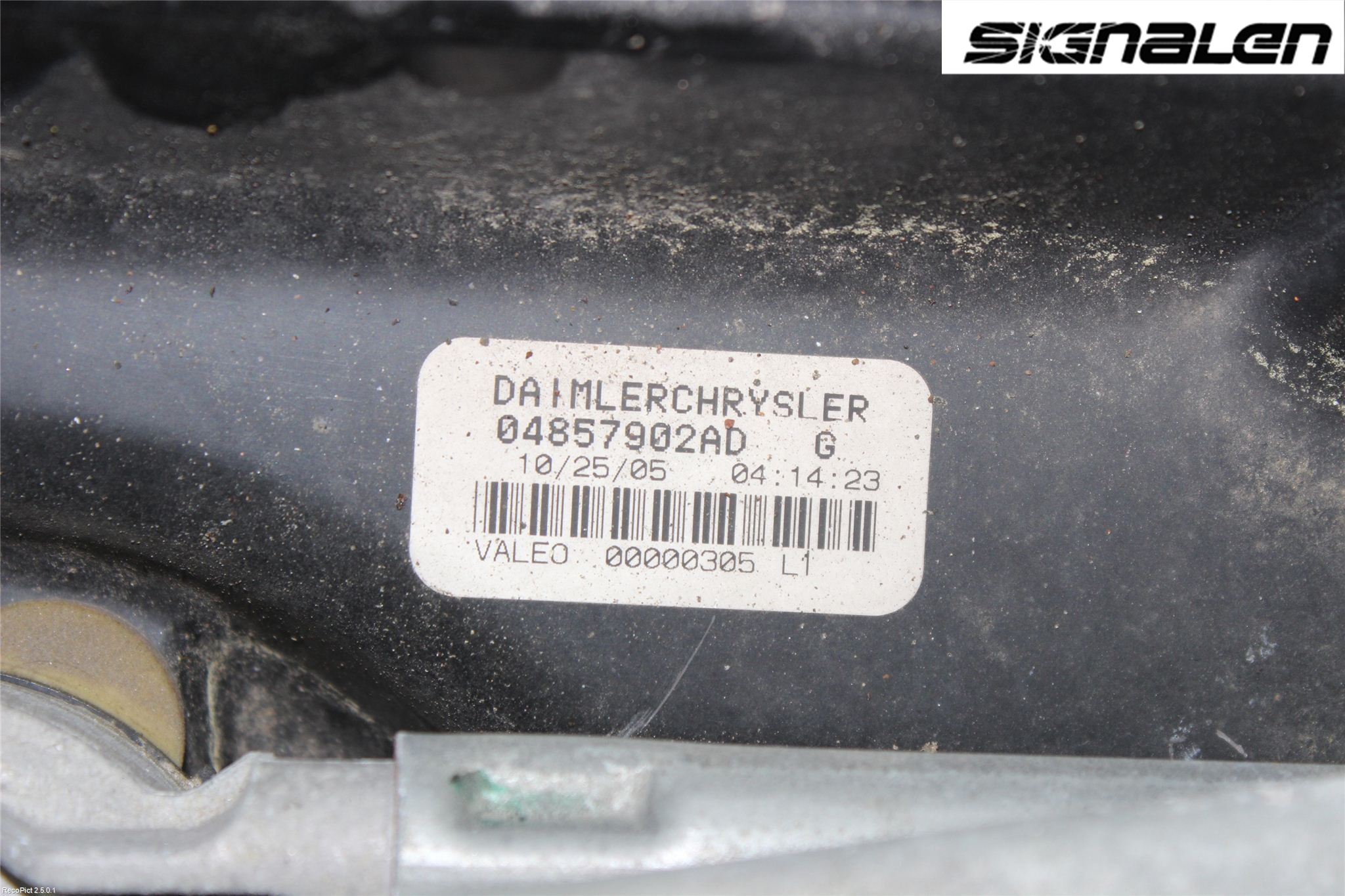 Chrysler CHR VOYAGER     04-07 Viskermotor Frontrute