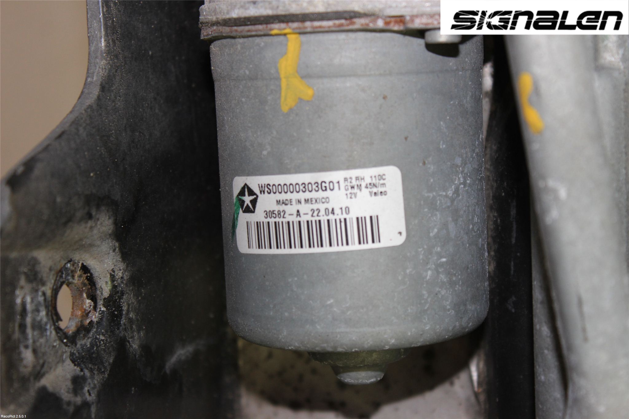 Chrysler CHR VOYAGER     04-07 Viskermotor Frontrute