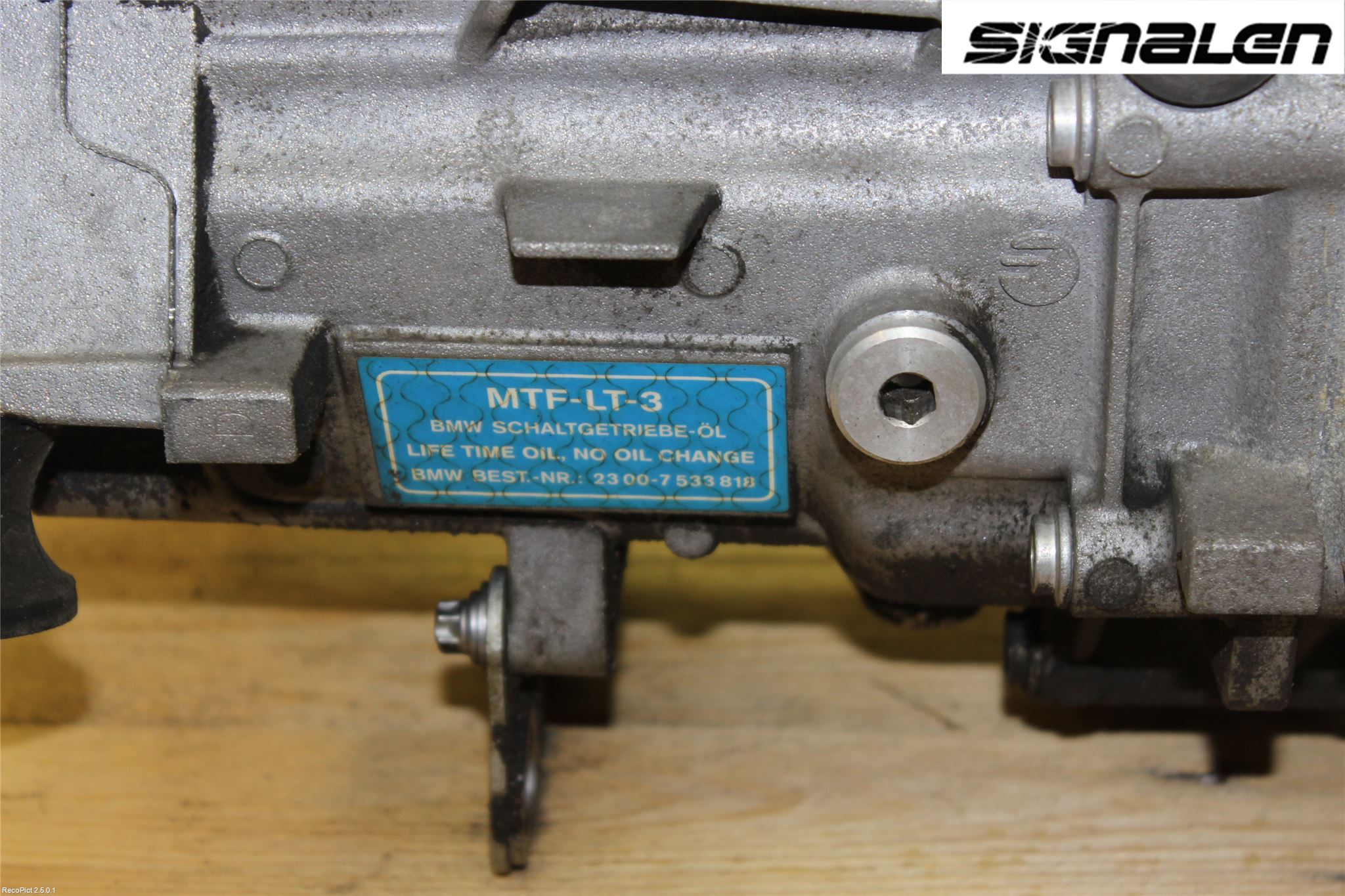 BMW 3 E90/91 SED/TOU 05-12 Gearkasse 6 Trinn