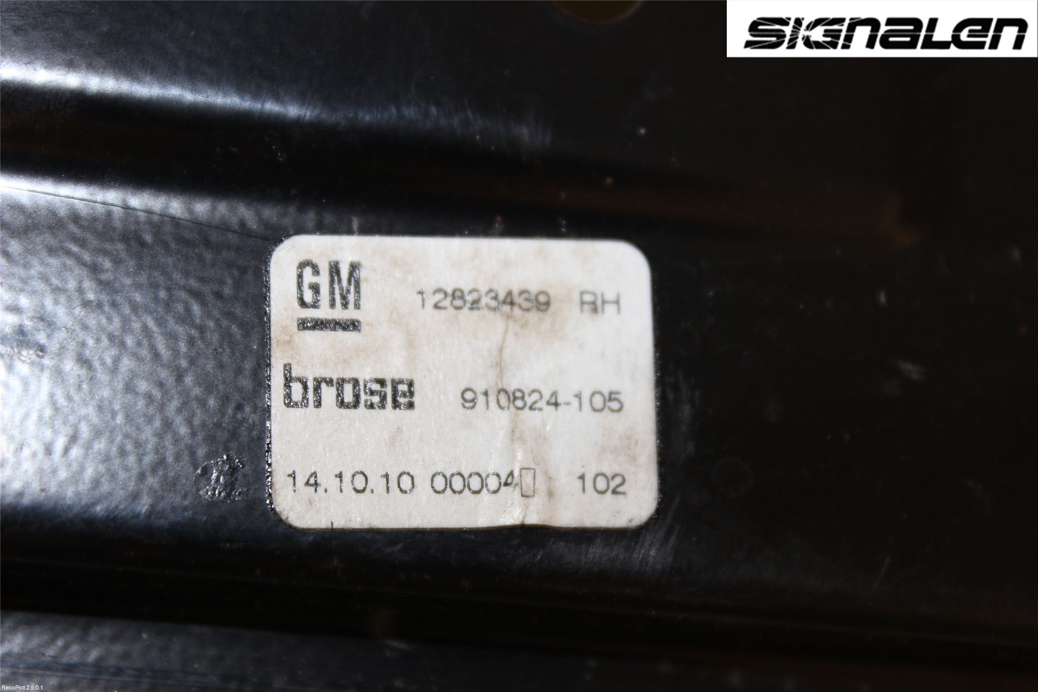 Saab 9-5 10-12 Vindusheis