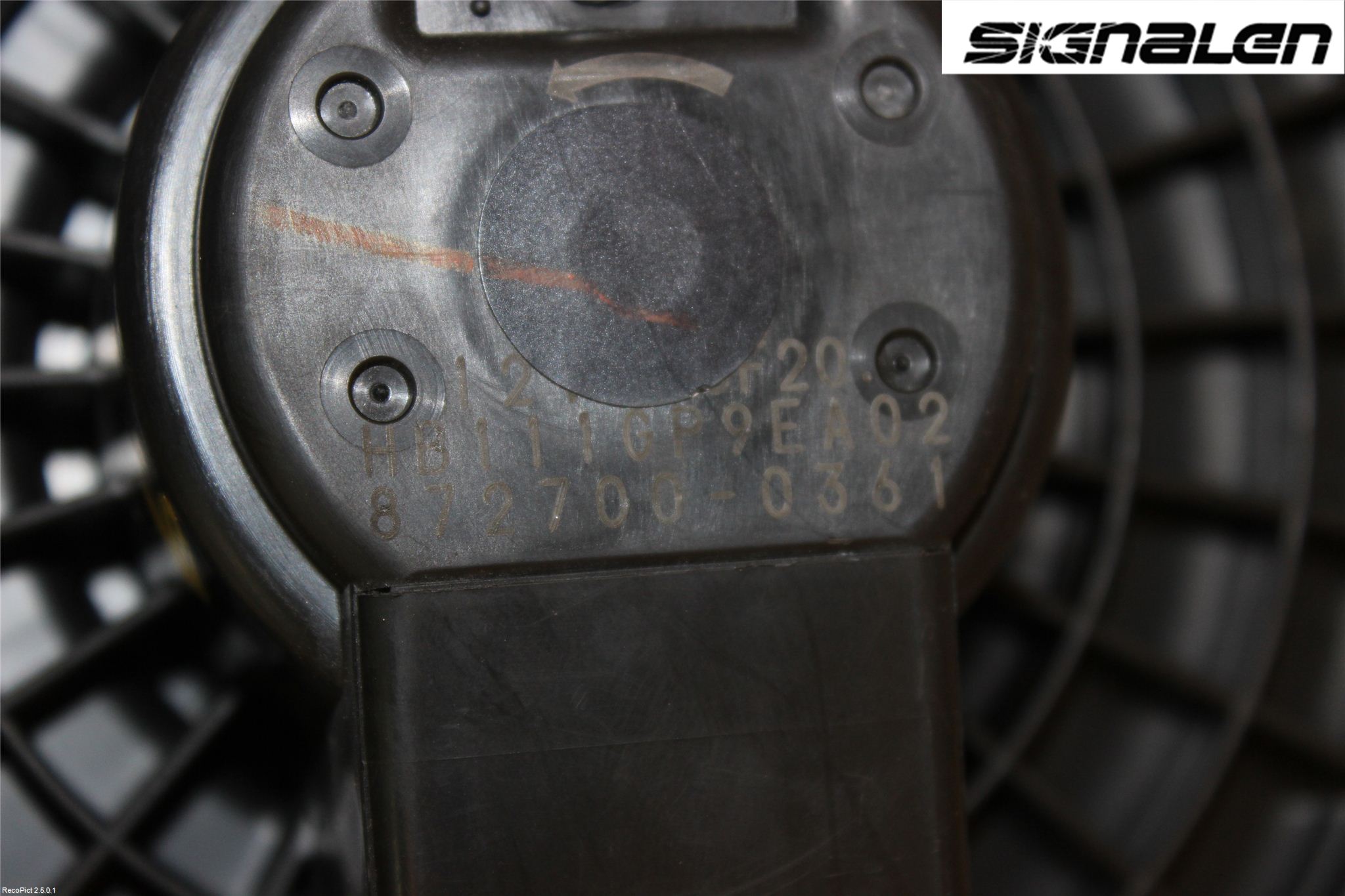 Mazda 6 02-08 Varmeapparat Viftemotor