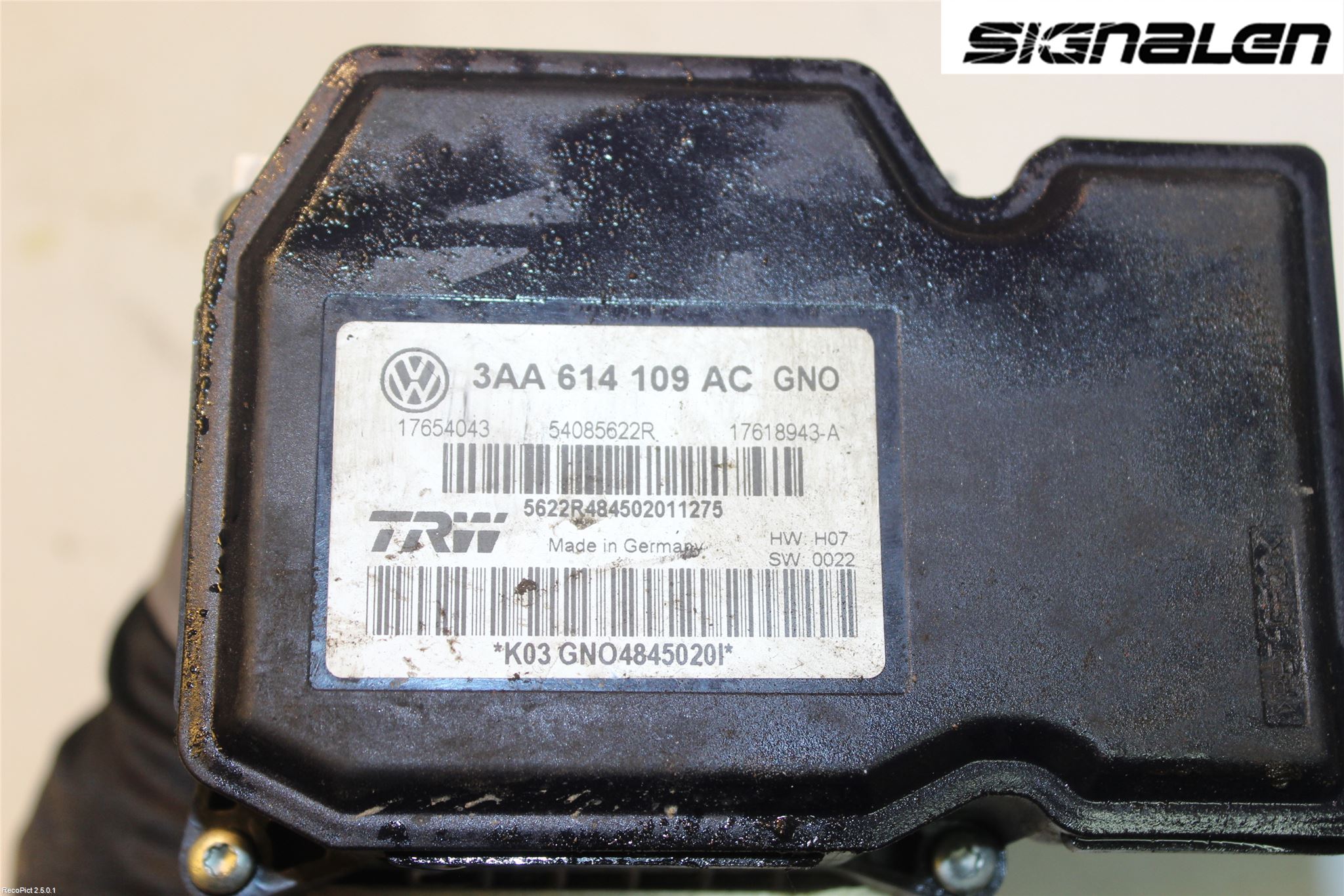 Volkswagen VW PASSAT 11-14 Abs Hydraulikkaggregat